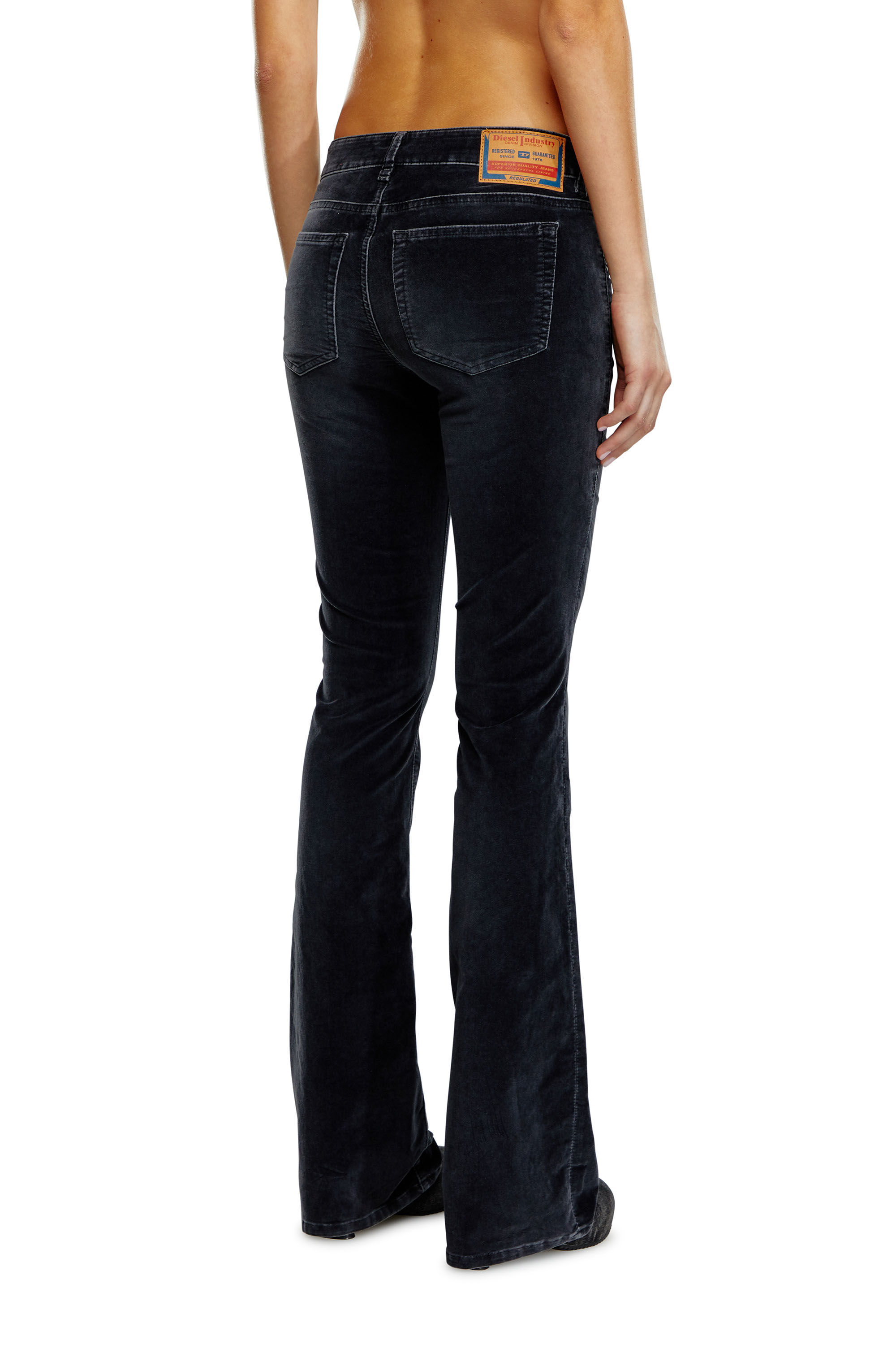 Diesel - Bootcut and Flare Jeans 1969 D-Ebbey 003HL, Black - Image 4