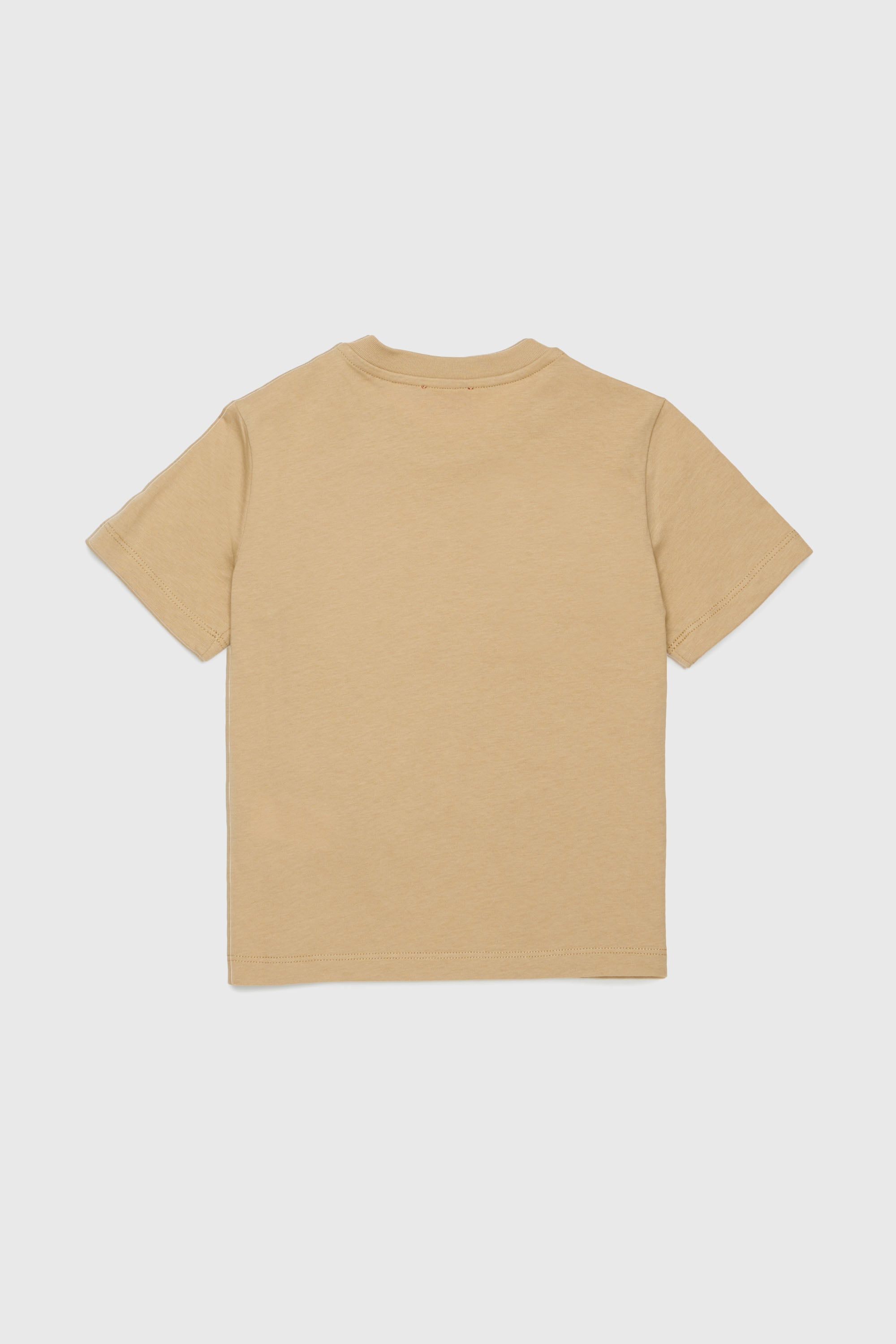 Diesel - TPALLY, Woman's Cotton T-shirt with sequin logo in Brown - 2