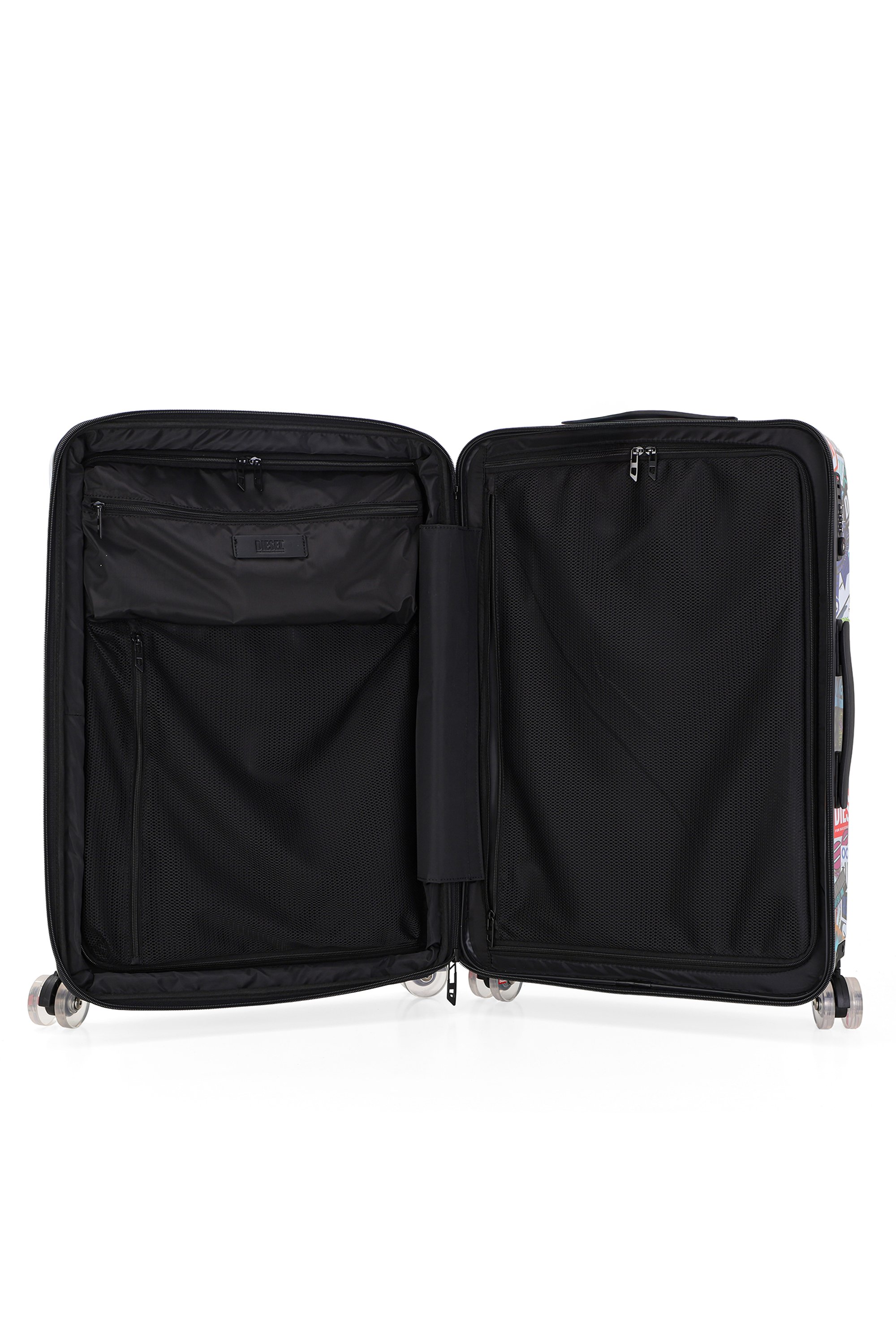 Diesel - DIESEL PC PRINTED TROLLEY-STICKERS- DSL0, Unisex's Sticker style suitcase size M in Multicolor - 3