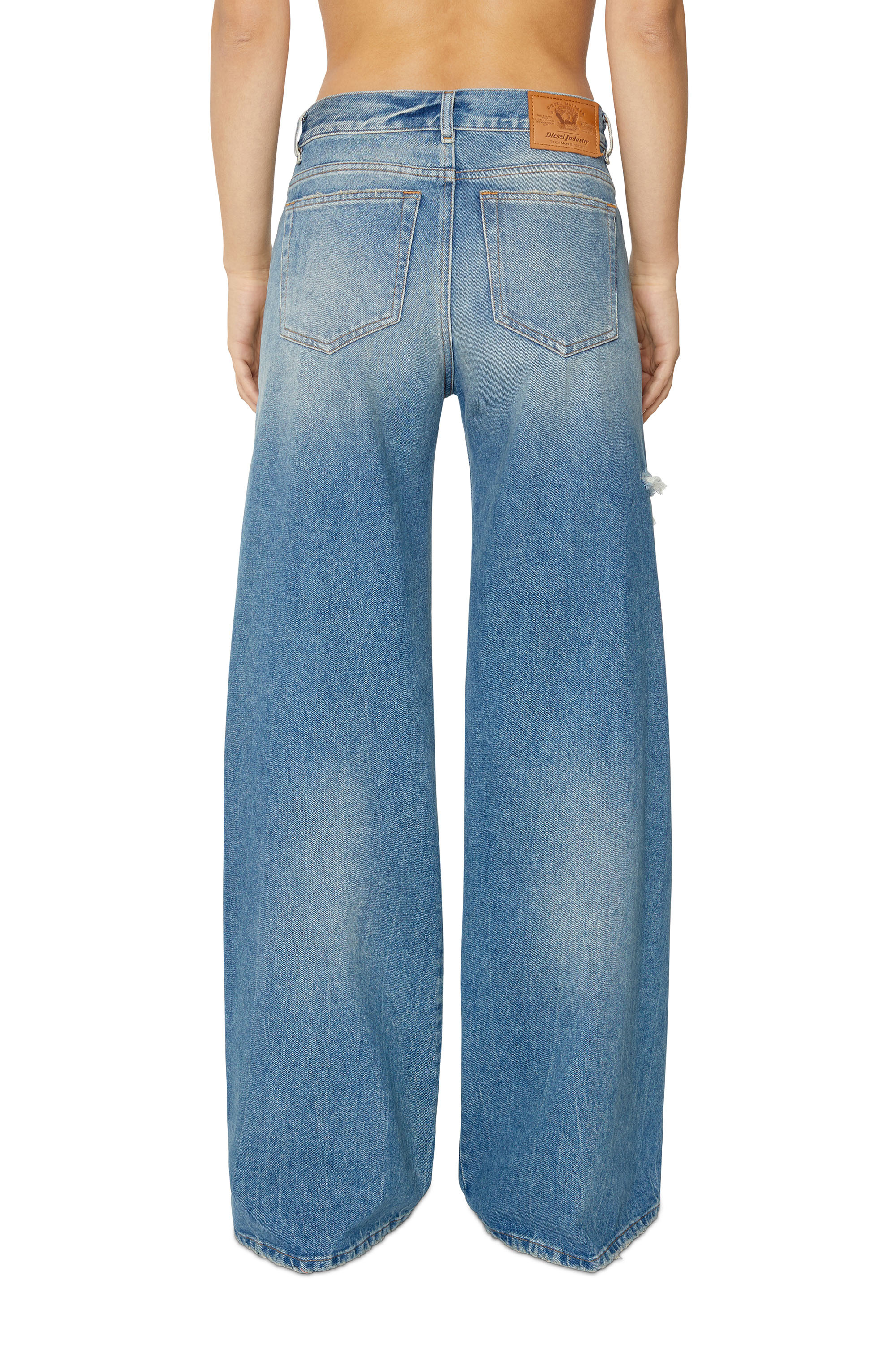 Diesel - 1978 09D97 Bootcut and Flare Jeans, Light Blue - Image 3