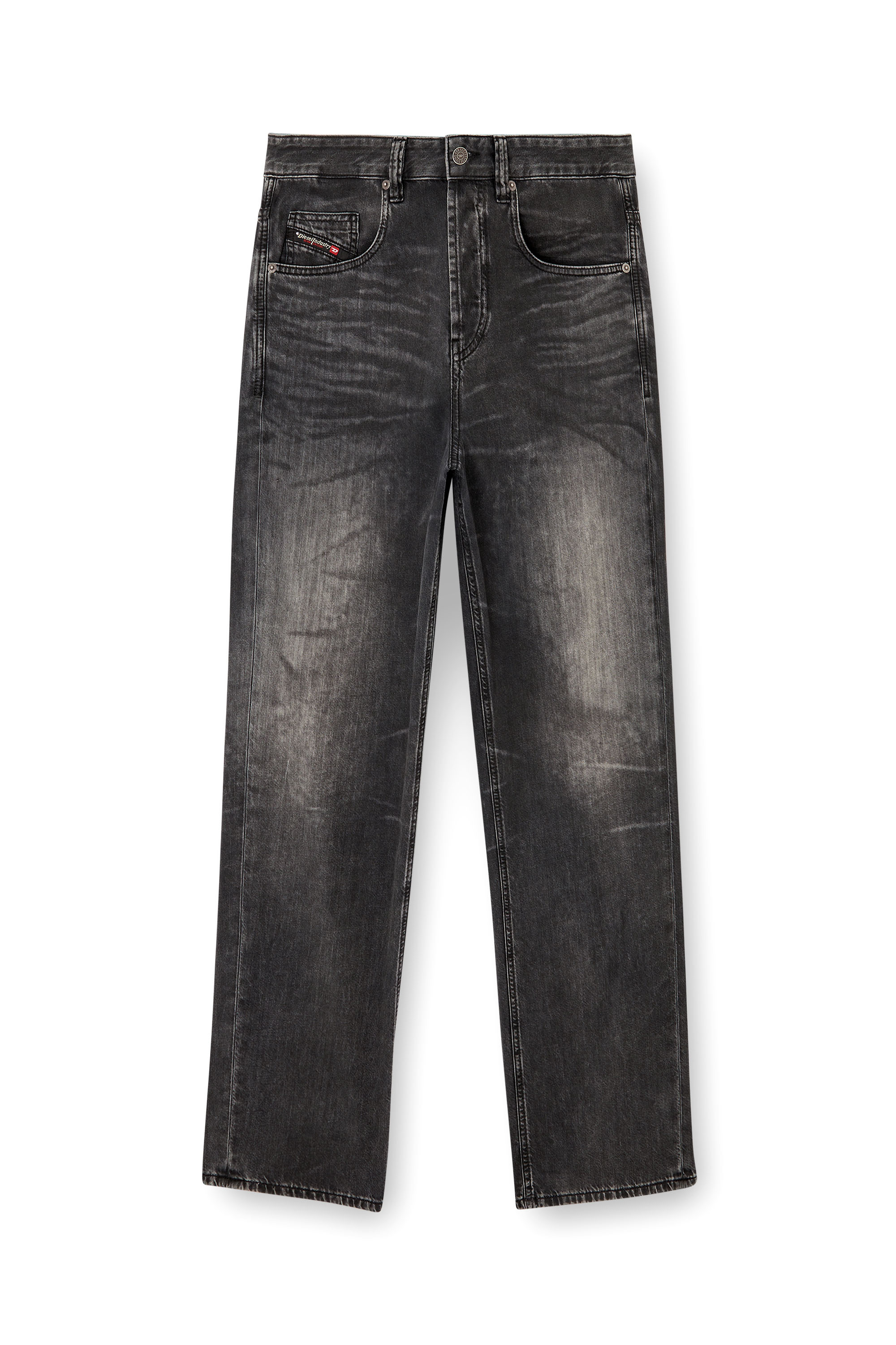 Relaxed Jeans 2001 D-Macro 0CEBC, Black/Dark grey Diesel - Man's Relaxed Jeans 2001 D-Macro 0CEBC, Black/Dark grey - 2