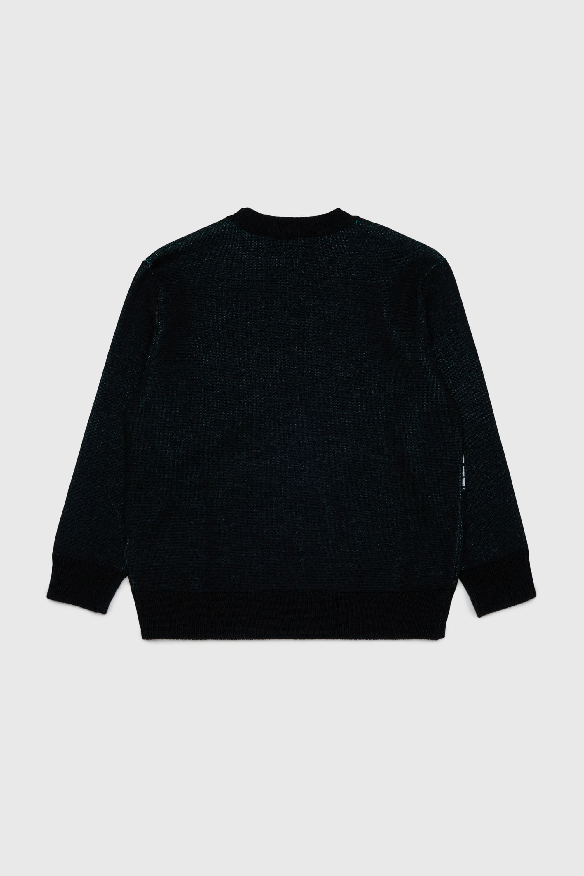 Diesel - KHILES OVER, Unisex's Wool-blend jumper with mountain motif in Black - 2