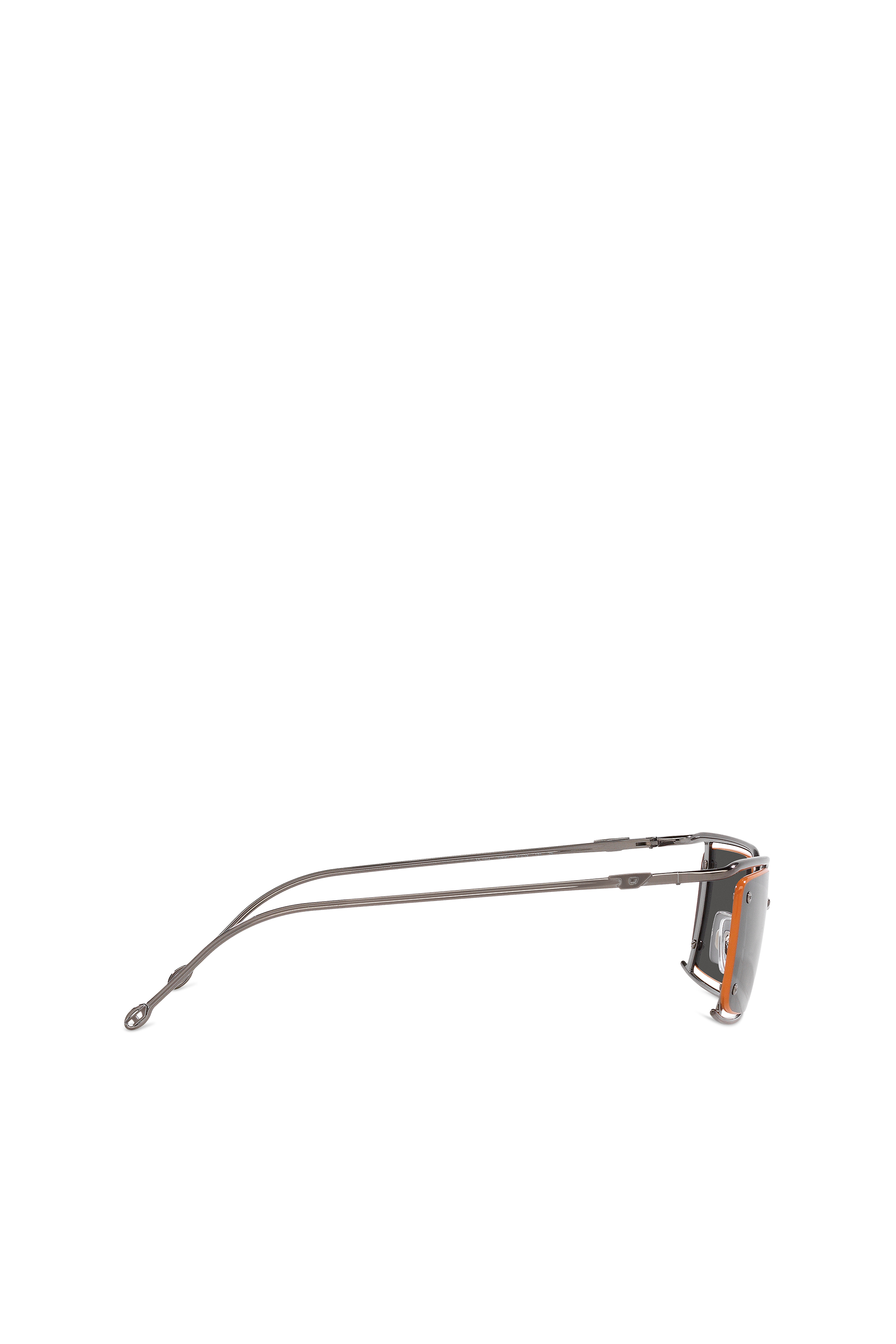 Diesel - 0DL1002, Unisex's Rectangle sunglasses in Black - 5