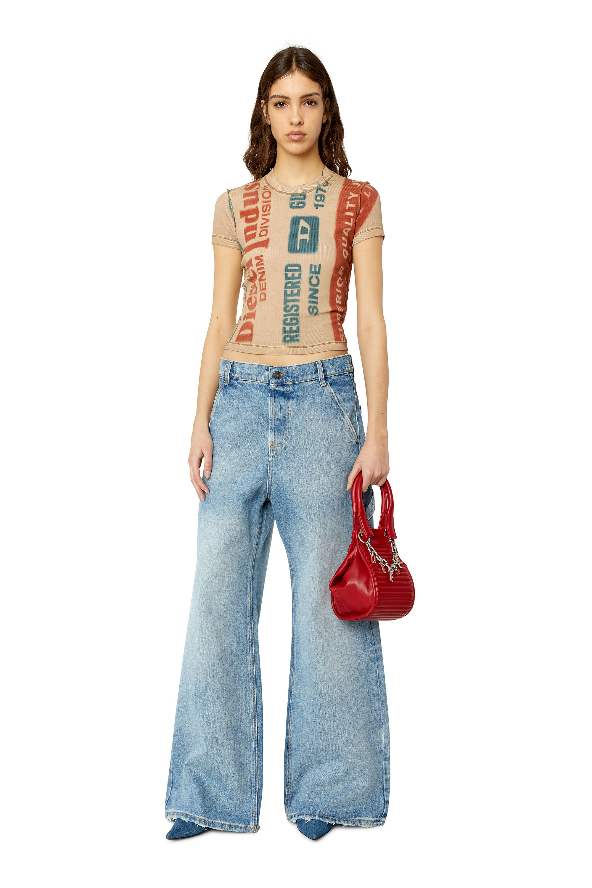 Diesel - Straight Jeans 1996 D-Sire 0EMAG, Light Blue - Image 2