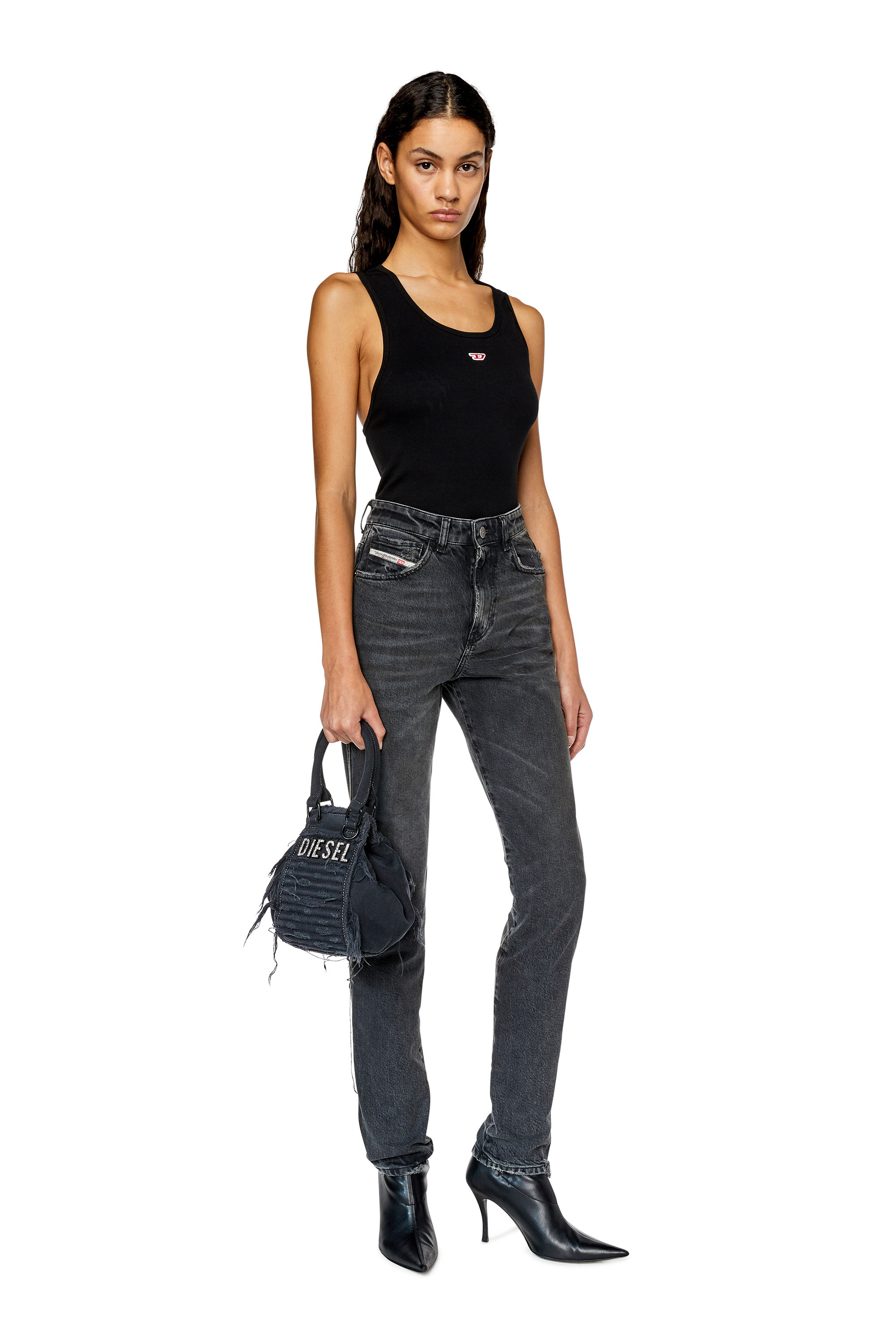 Diesel - 1994 09E78 Straight Jeans, Black/Dark grey - Image 4