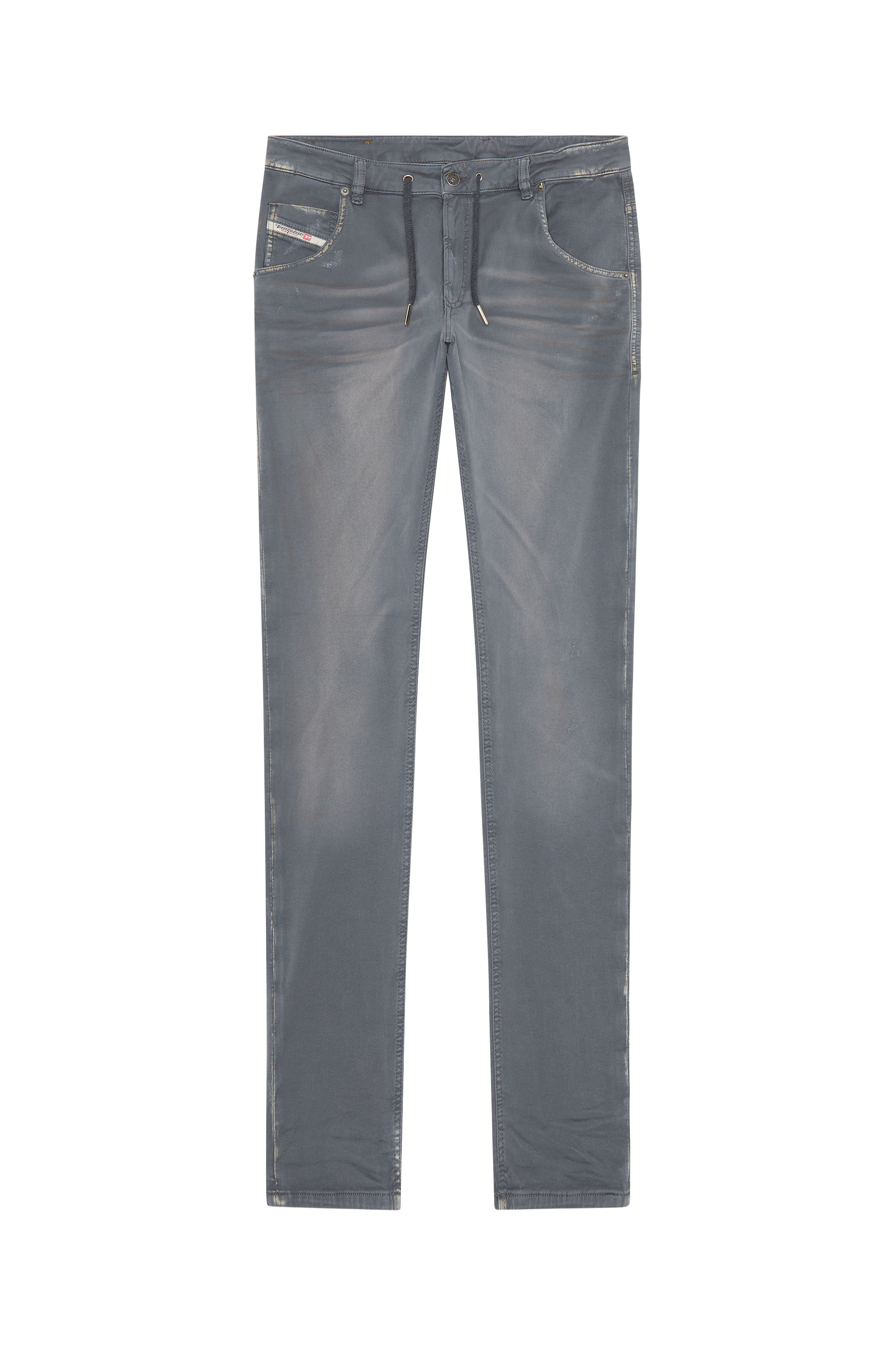 Diesel - Krooley JoggJeans® 09E98 Tapered, Light Grey - Image 5