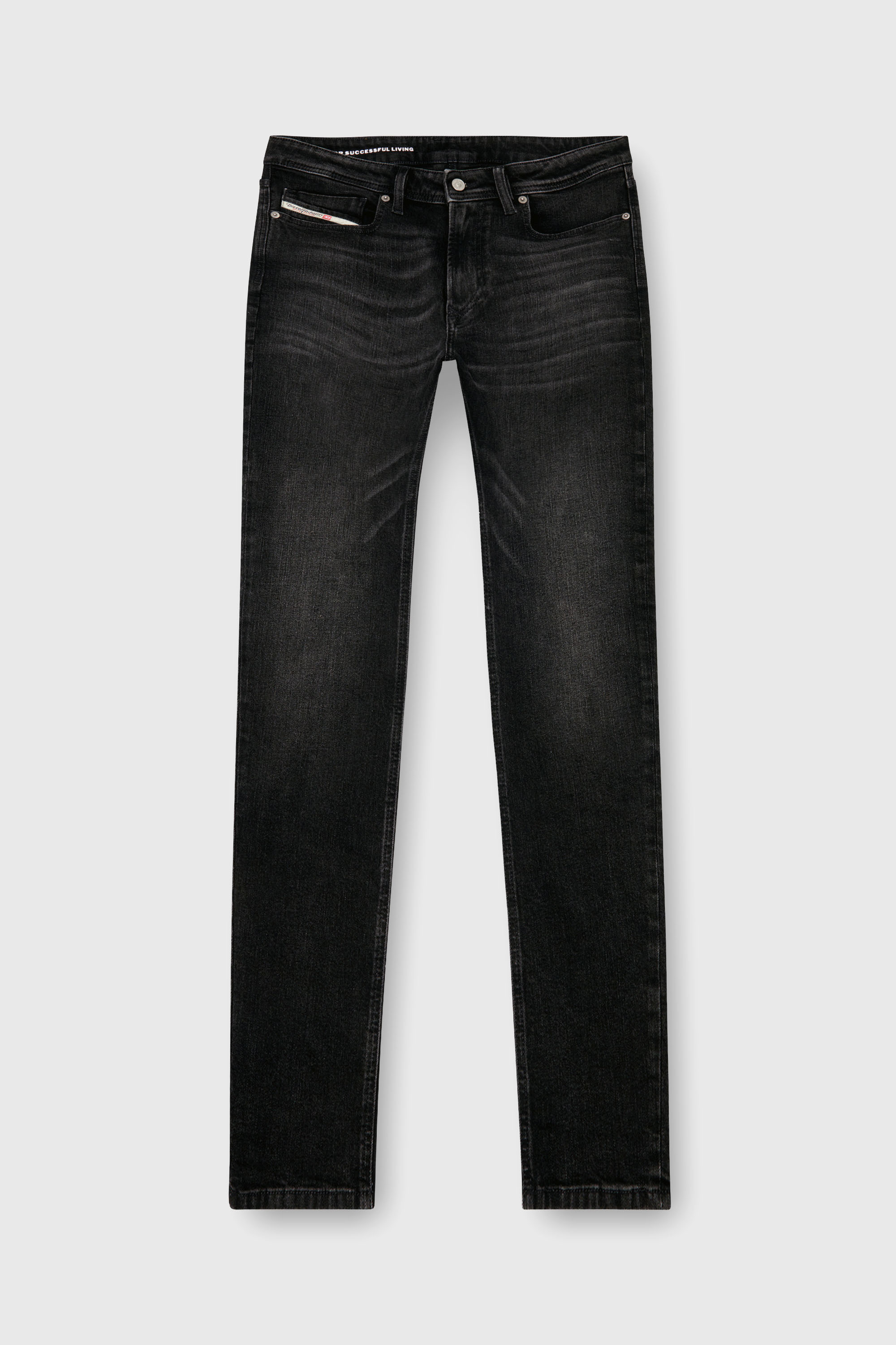 Diesel - Man's Skinny Jeans 1979 Sleenker 0GRDA, Black/Dark grey - 2