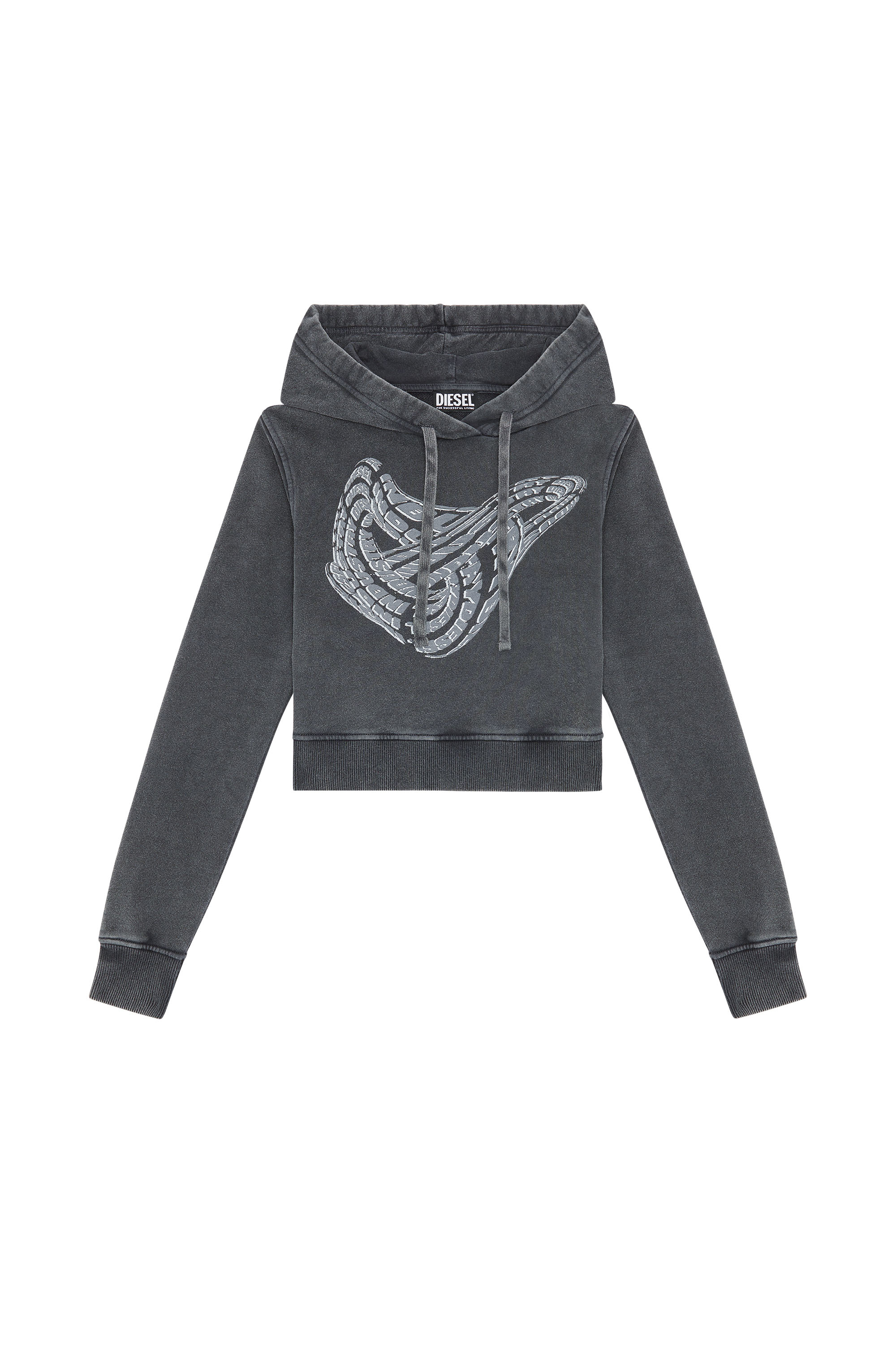 Diesel - F-SLIMMY-HOOD-G1, Black - Image 3