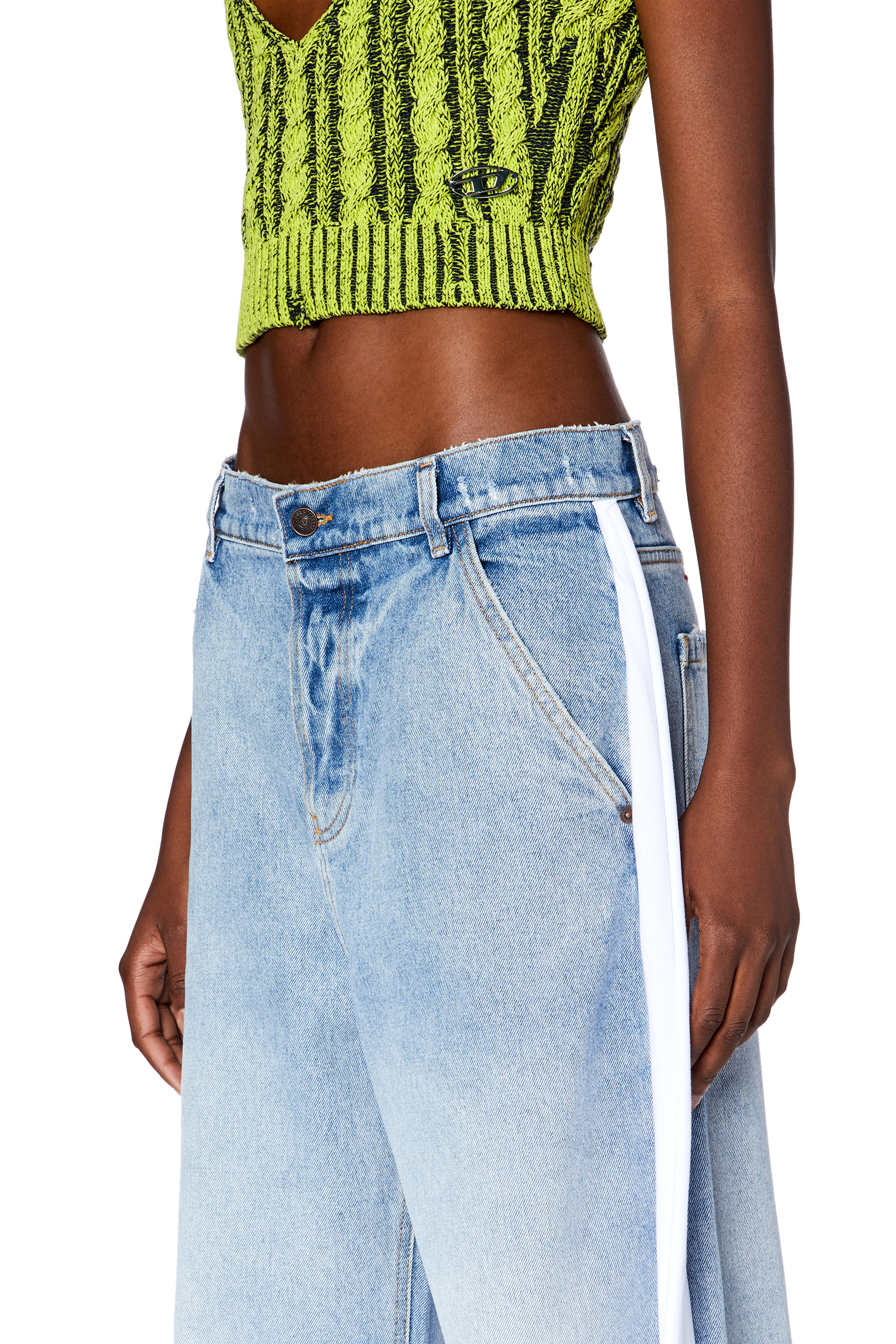 Diesel - Straight Jeans 1996 D-Sire 0EMAG, Light Blue - Image 5