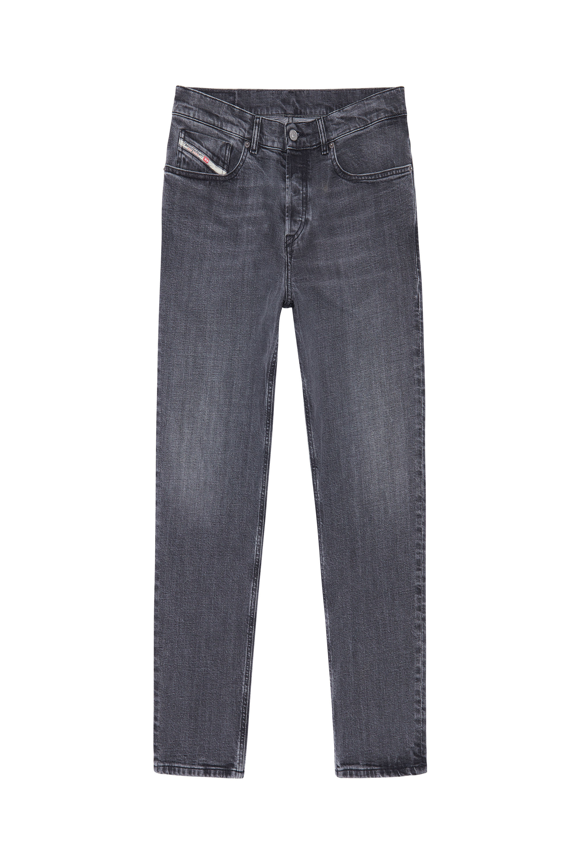 Diesel - Tapered Jeans 2005 D-Fining 09C47, Black/Dark grey - Image 6