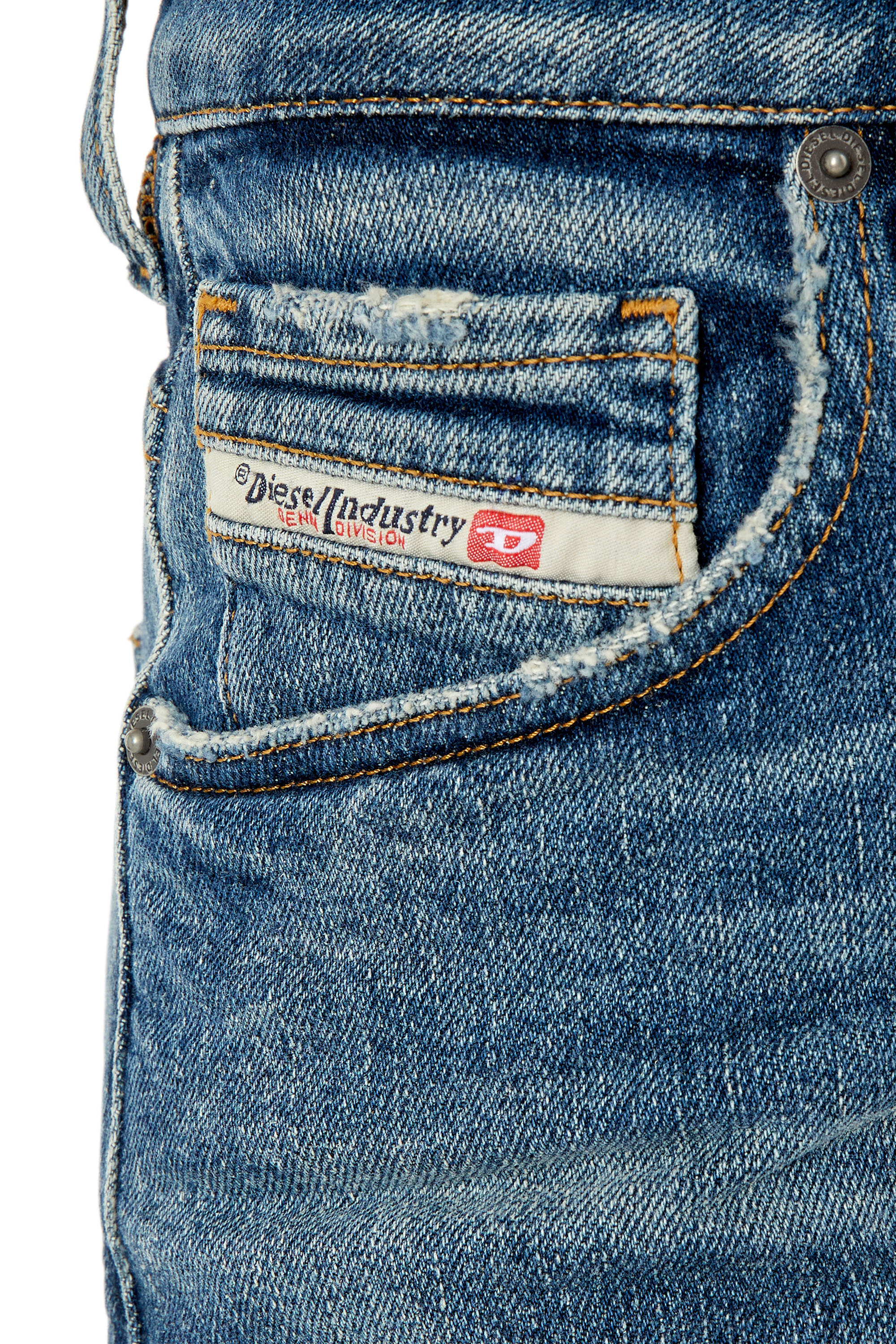 Diesel - 1999 D-Reggy 007L1 Straight Jeans, Medium blue - Image 3