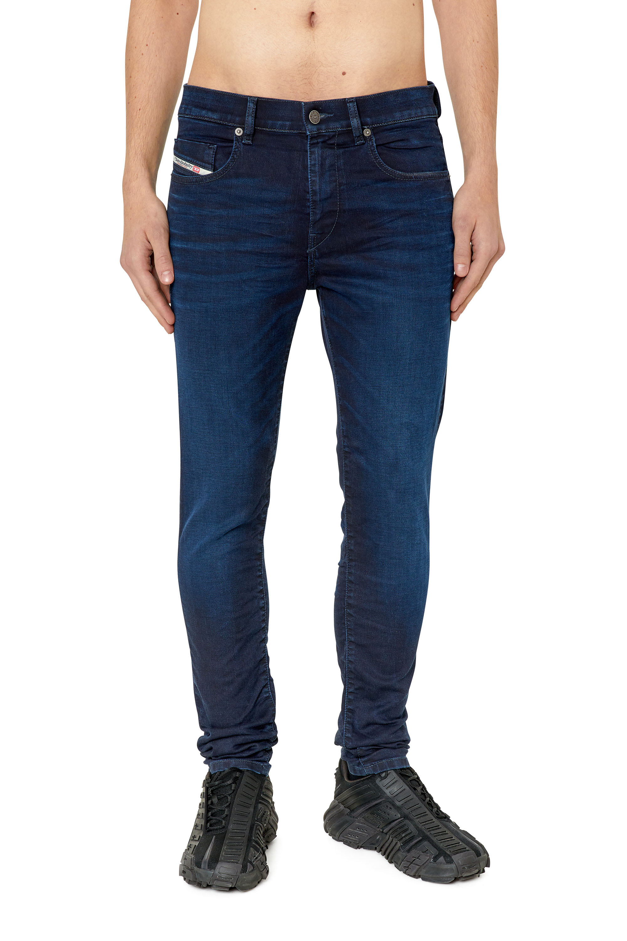 Diesel - D-Strukt JoggJeans® 068CU Slim, Dark Blue - Image 1