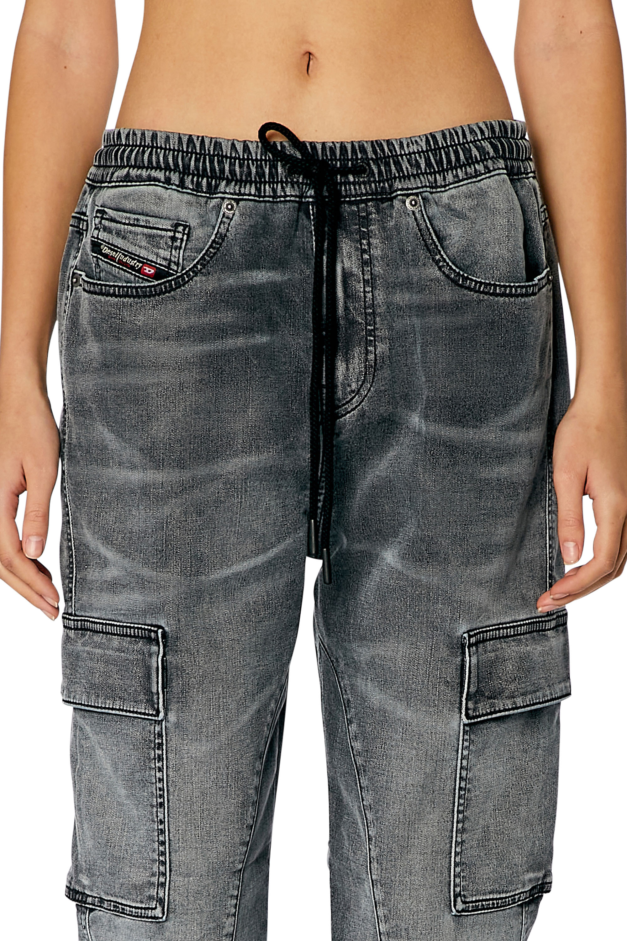 Diesel - Slim 2051 D-Ursy Joggjeans® 068HP, Grey - Image 3