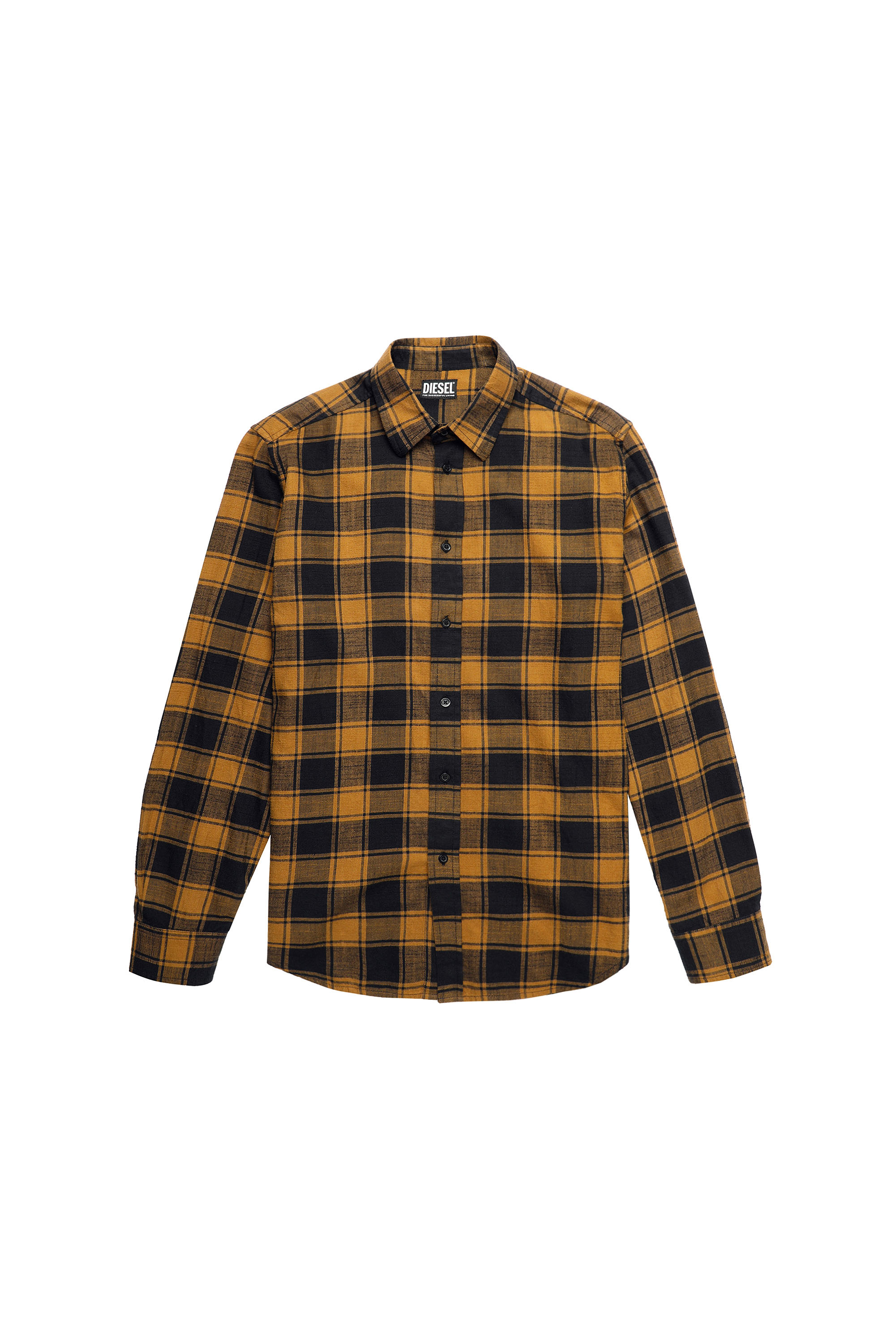 S-MOI-21, Black/Orange - Shirts