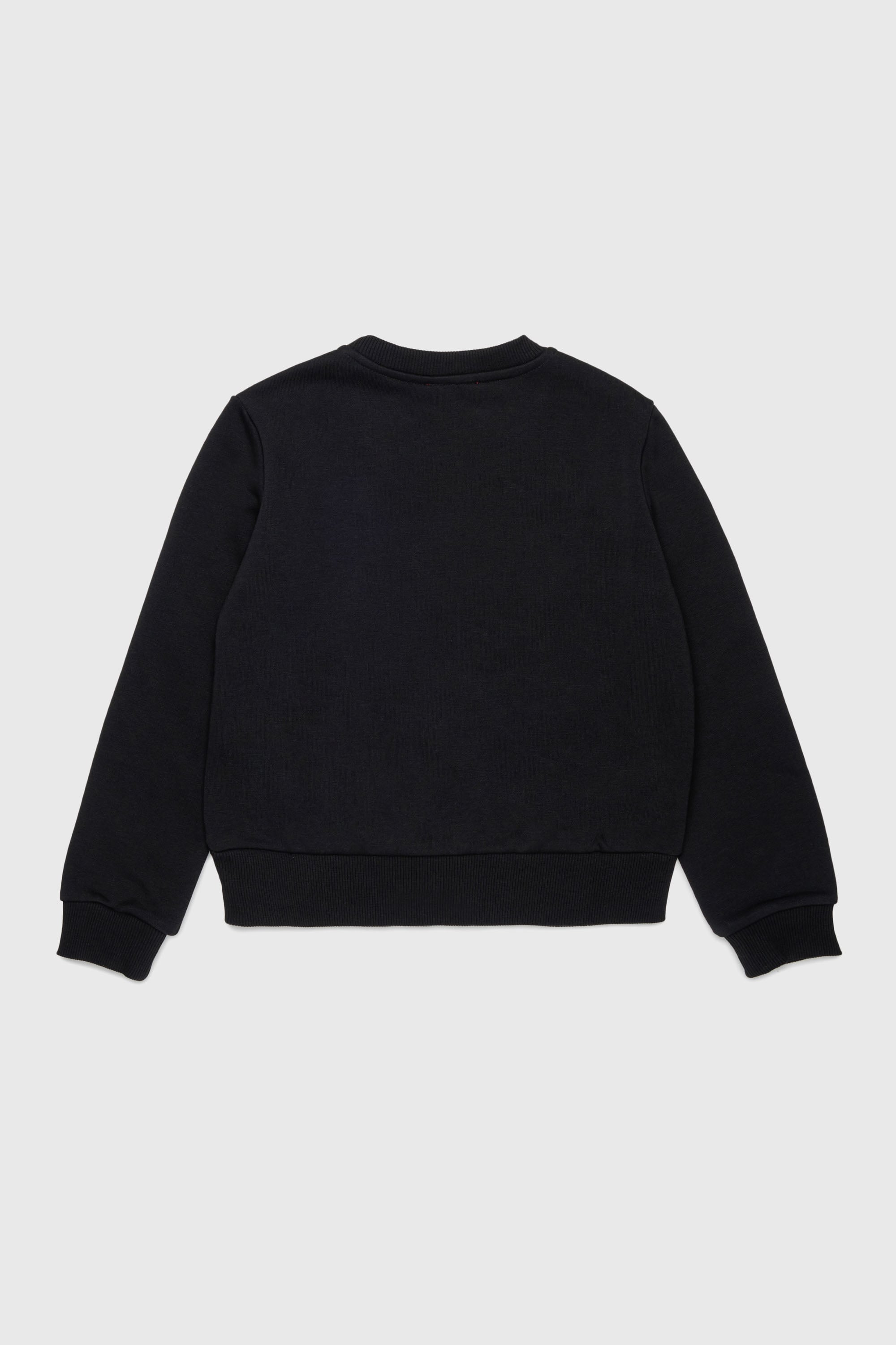 Diesel - SCORSY, Woman's Sweatshirt with whimsical logo print in Black - 2