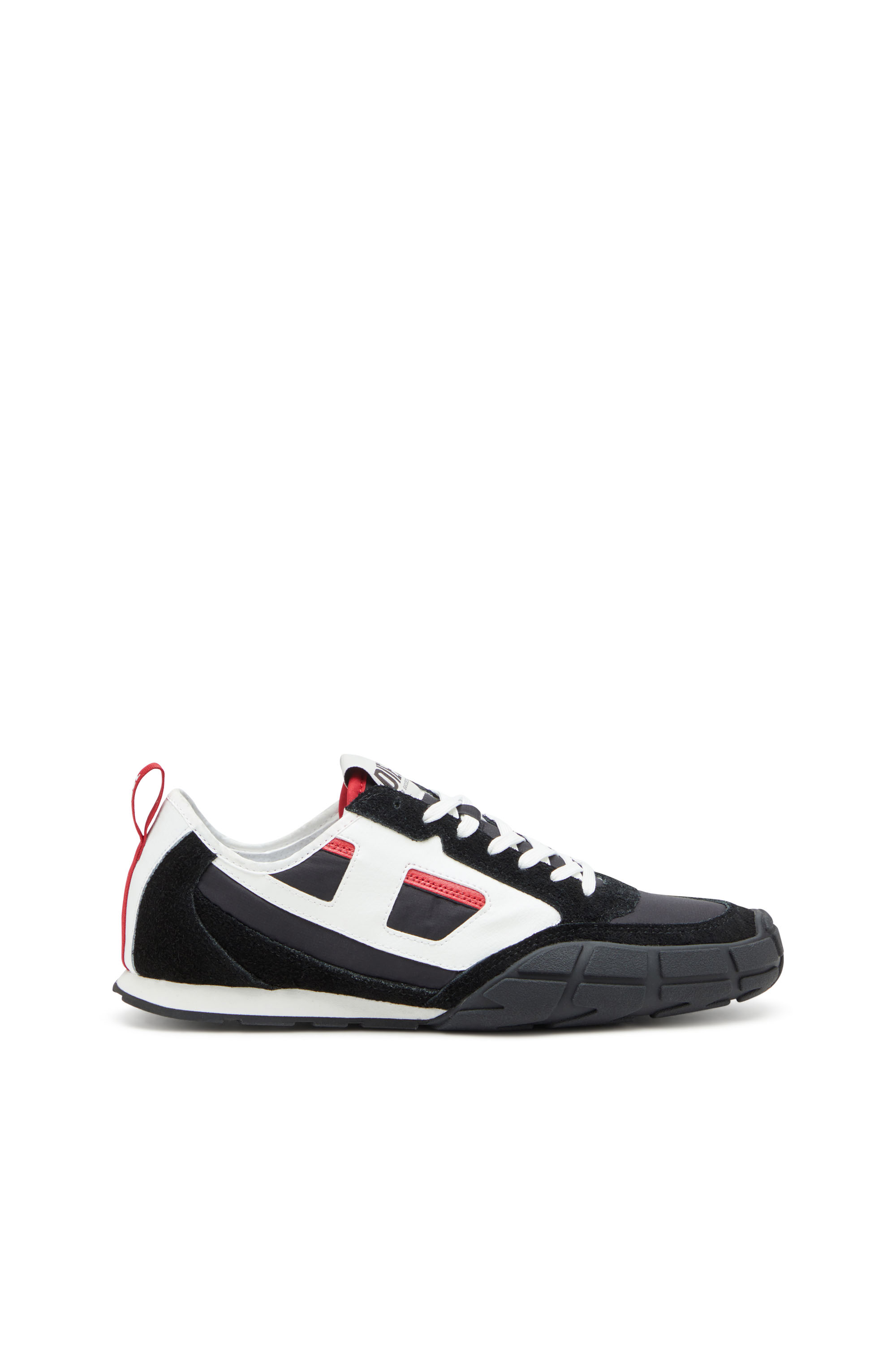 Diesel - S-PAGODHA LOW, Man's Sneakers in leather, suede and ripstop in null - 1