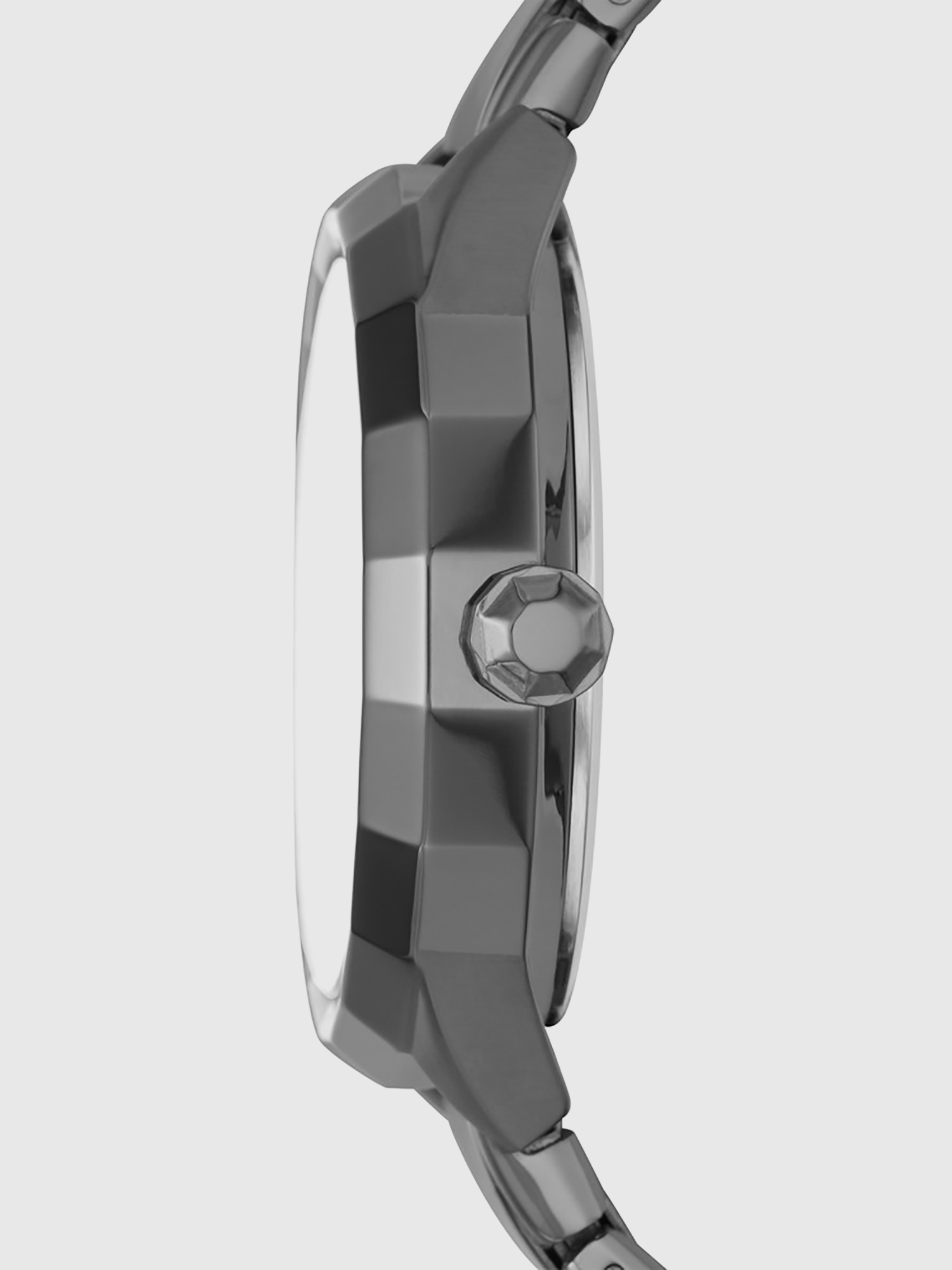 Diesel - DZ5554, Woman's Gunmetal watch with glittered dial, 36 mm in Black/Blue - 2