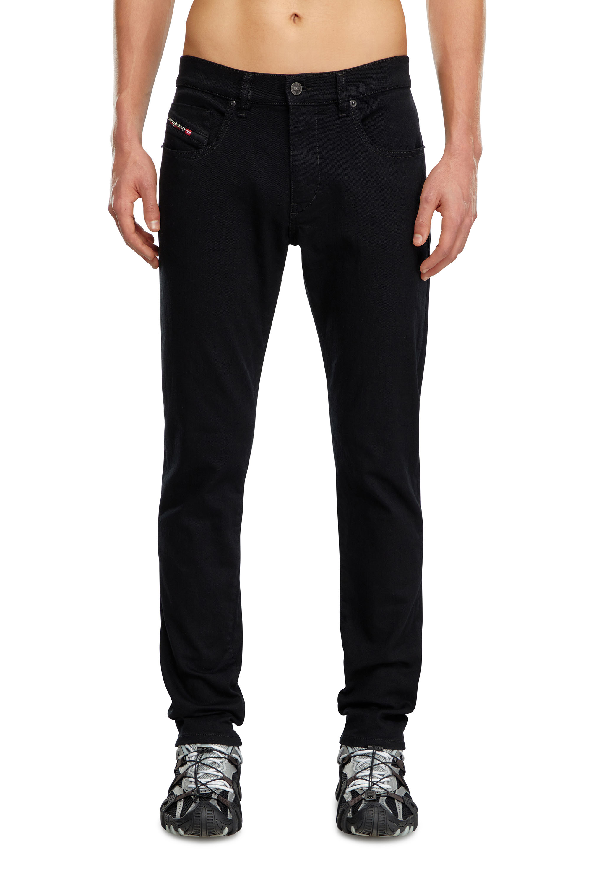 Diesel - Slim Jeans 2019 D-Strukt 069YP, Black/Dark grey - Image 1