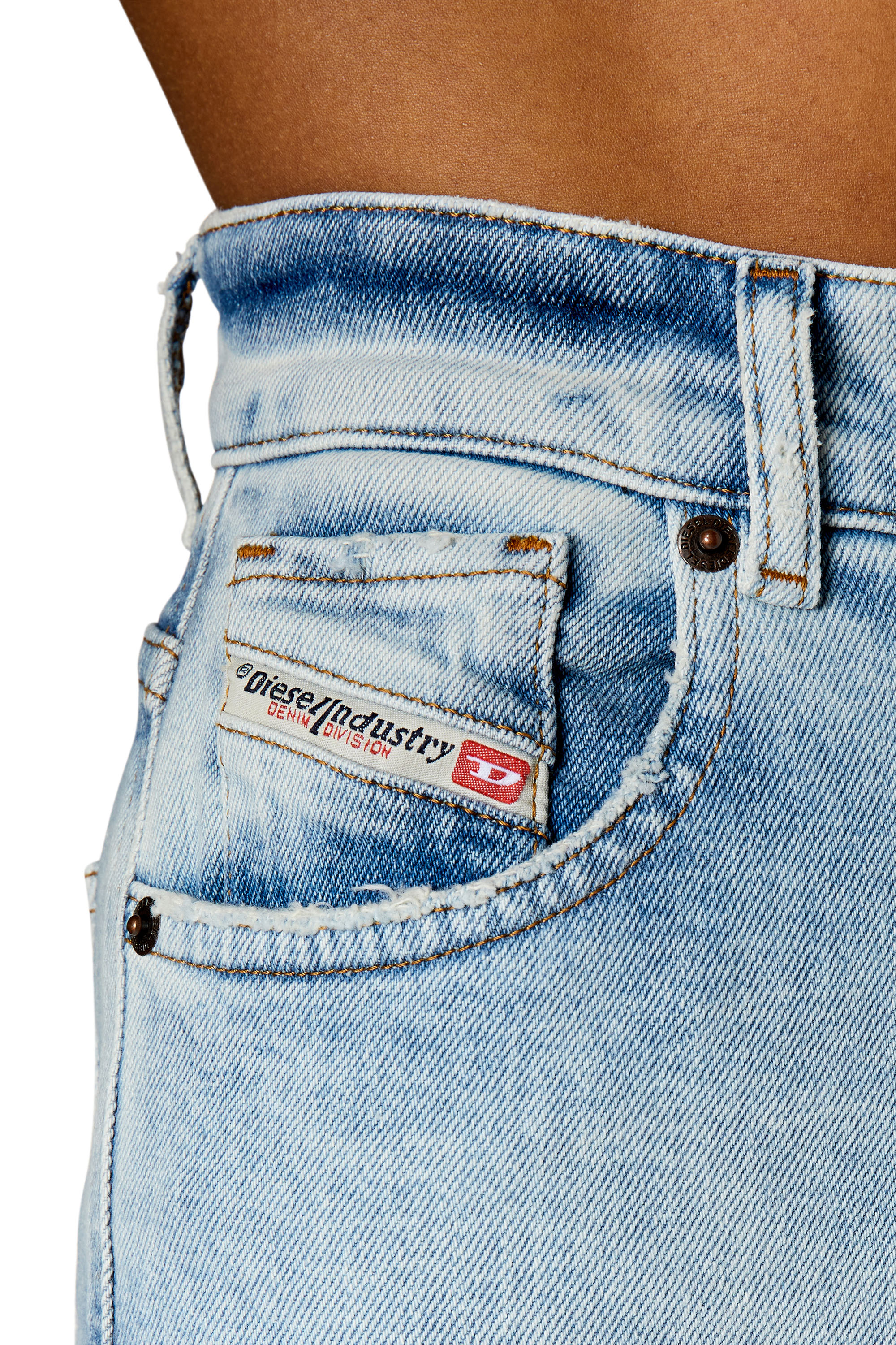 Diesel - 2003 D-Escription 09E81 Bootcut and Flare Jeans, Light Blue - Image 3