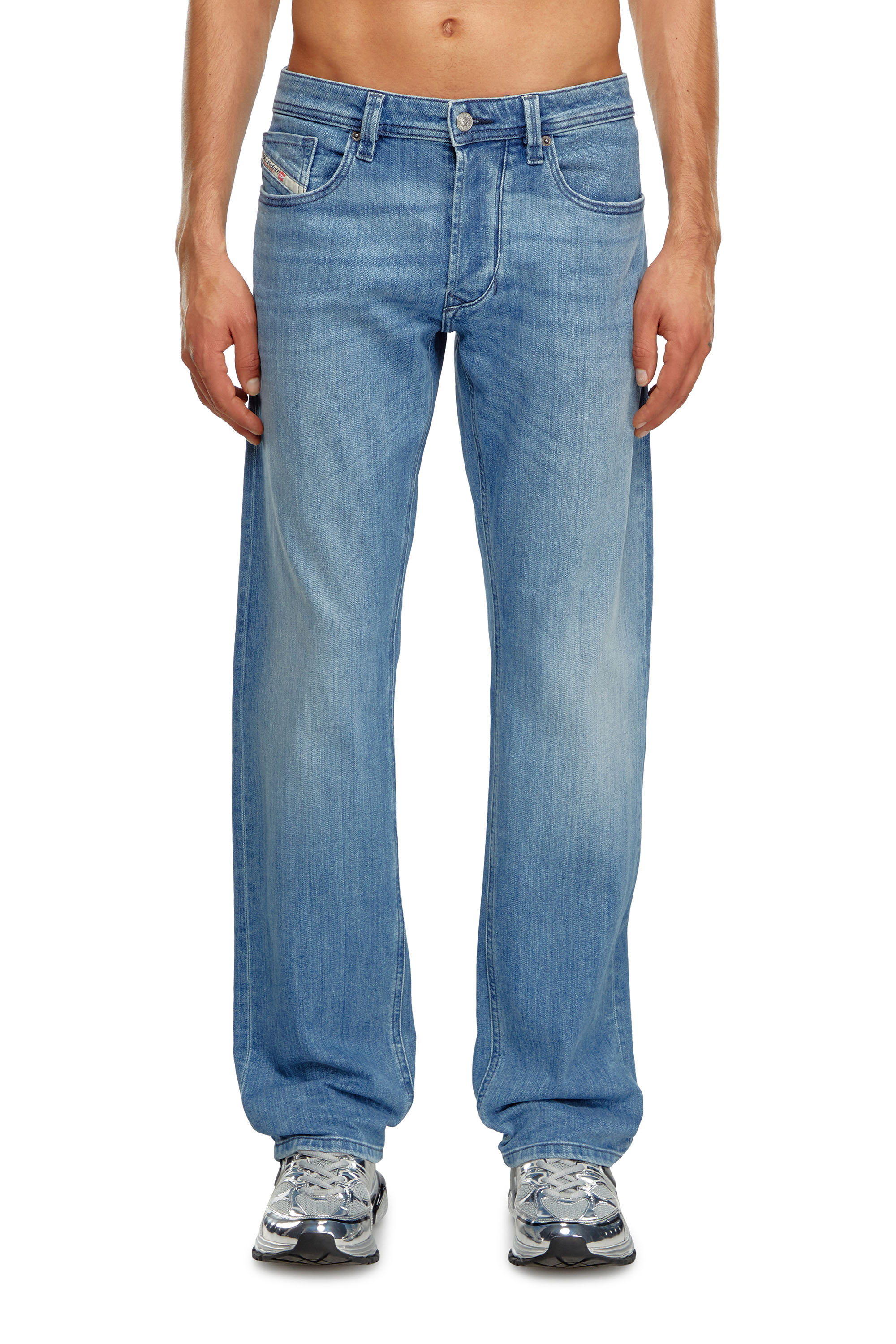 Diesel - Man's Regular Jeans 1985 Larkee 0GRDI, Light Blue - 3