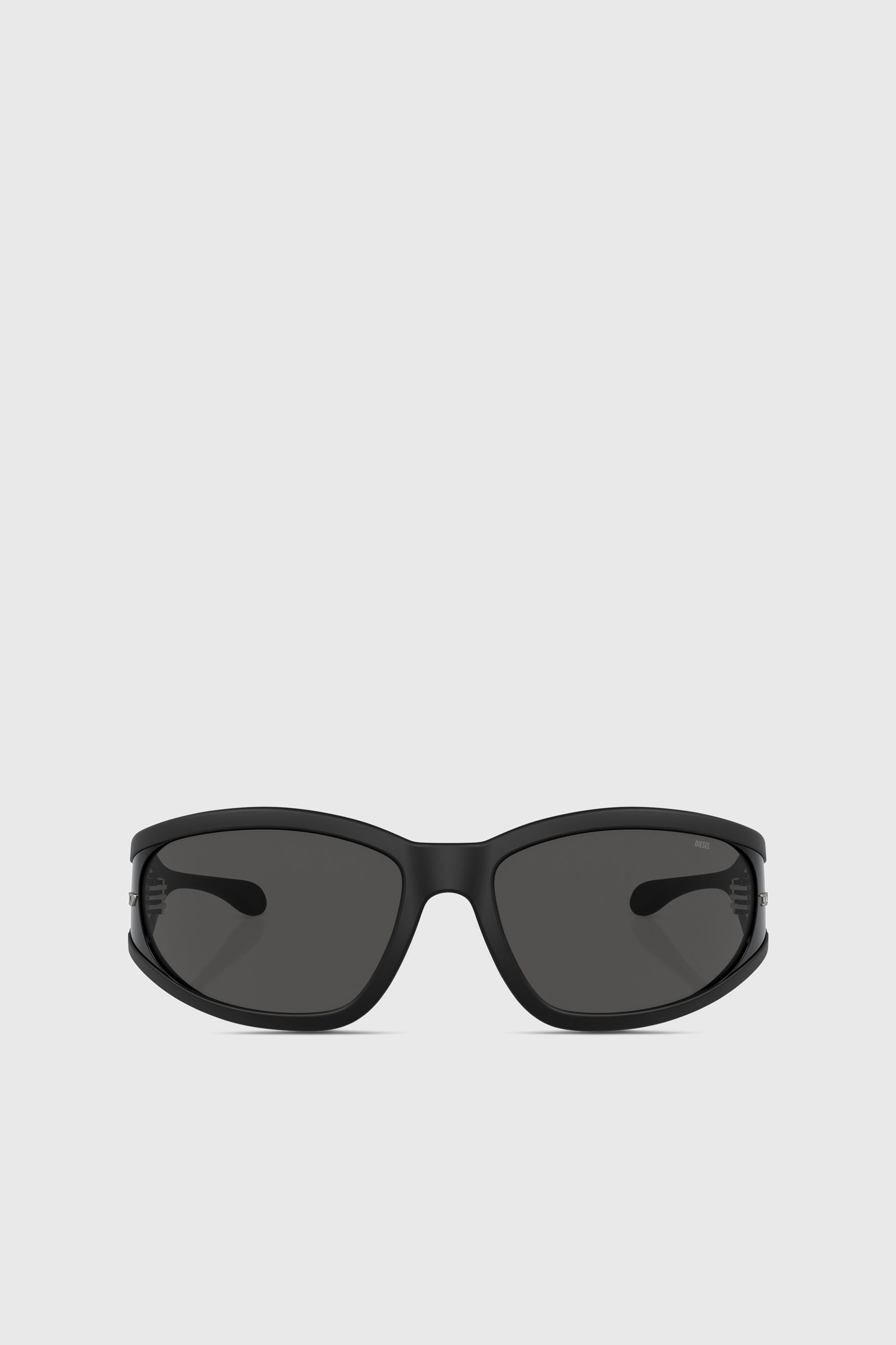 Diesel - 0DL3002, Unisex's Rectangular sunglasses in acetate in Black - 1