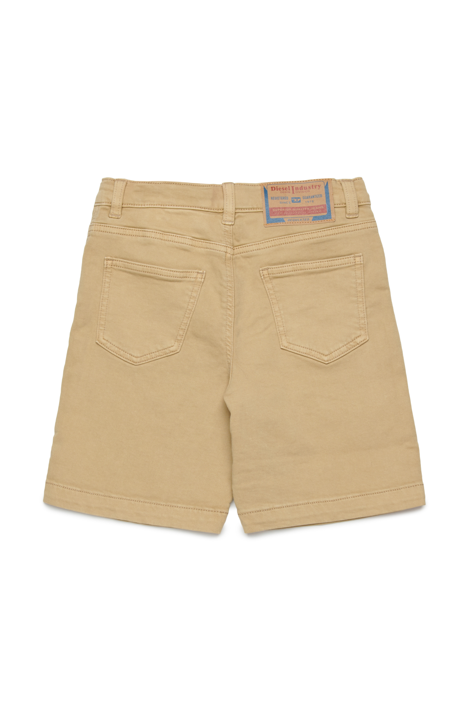 Diesel - D-MACS-SH-J JJJ, Man's Shorts in coloured denim in Light Brown - 2