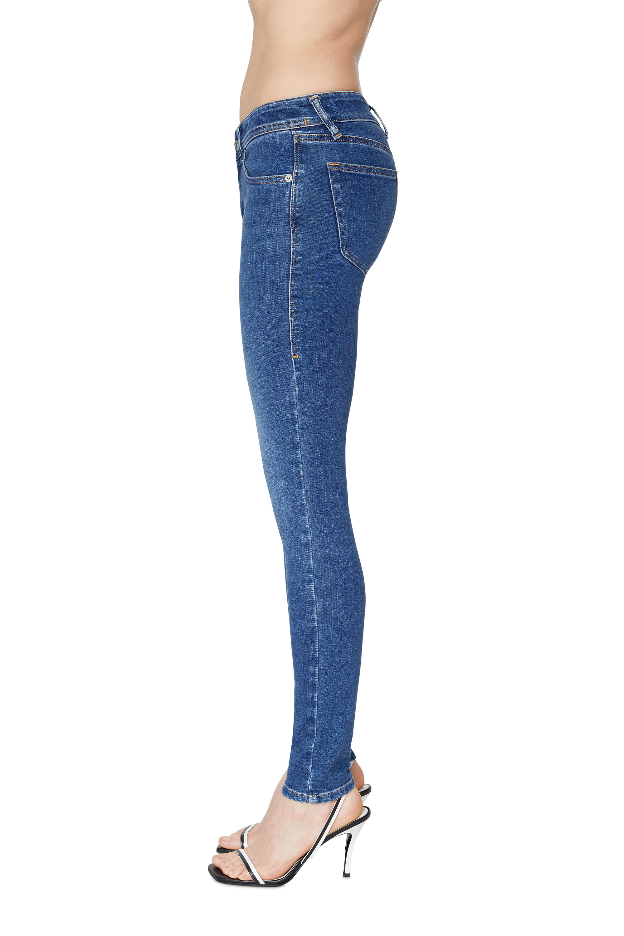 Diesel - Super skinny Jeans - 2018 SLANDY-LOW - Jeans - Woman - Blue