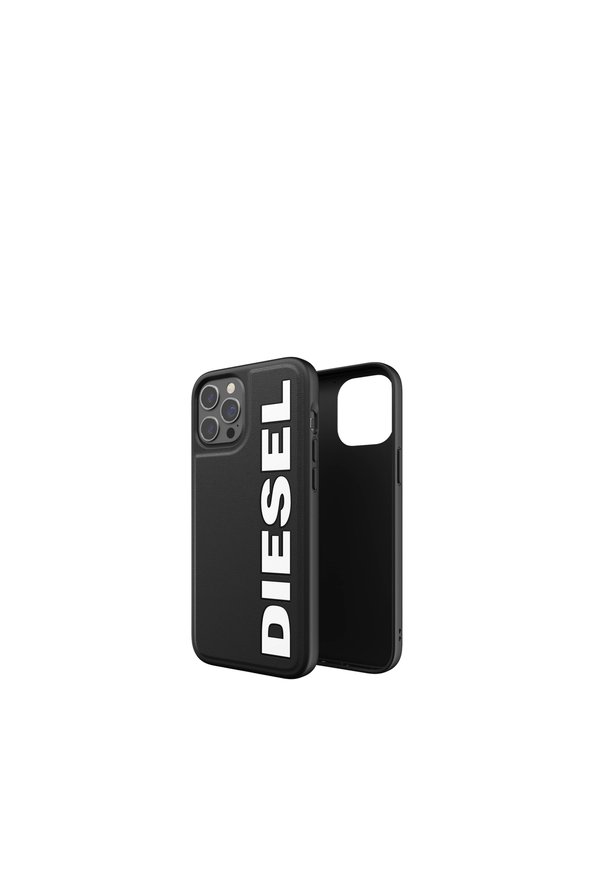 Diesel - 42493 STANDARD CASE, Unisex's Moulded Case Core for iPhone 12 Pro Max in Black - 1