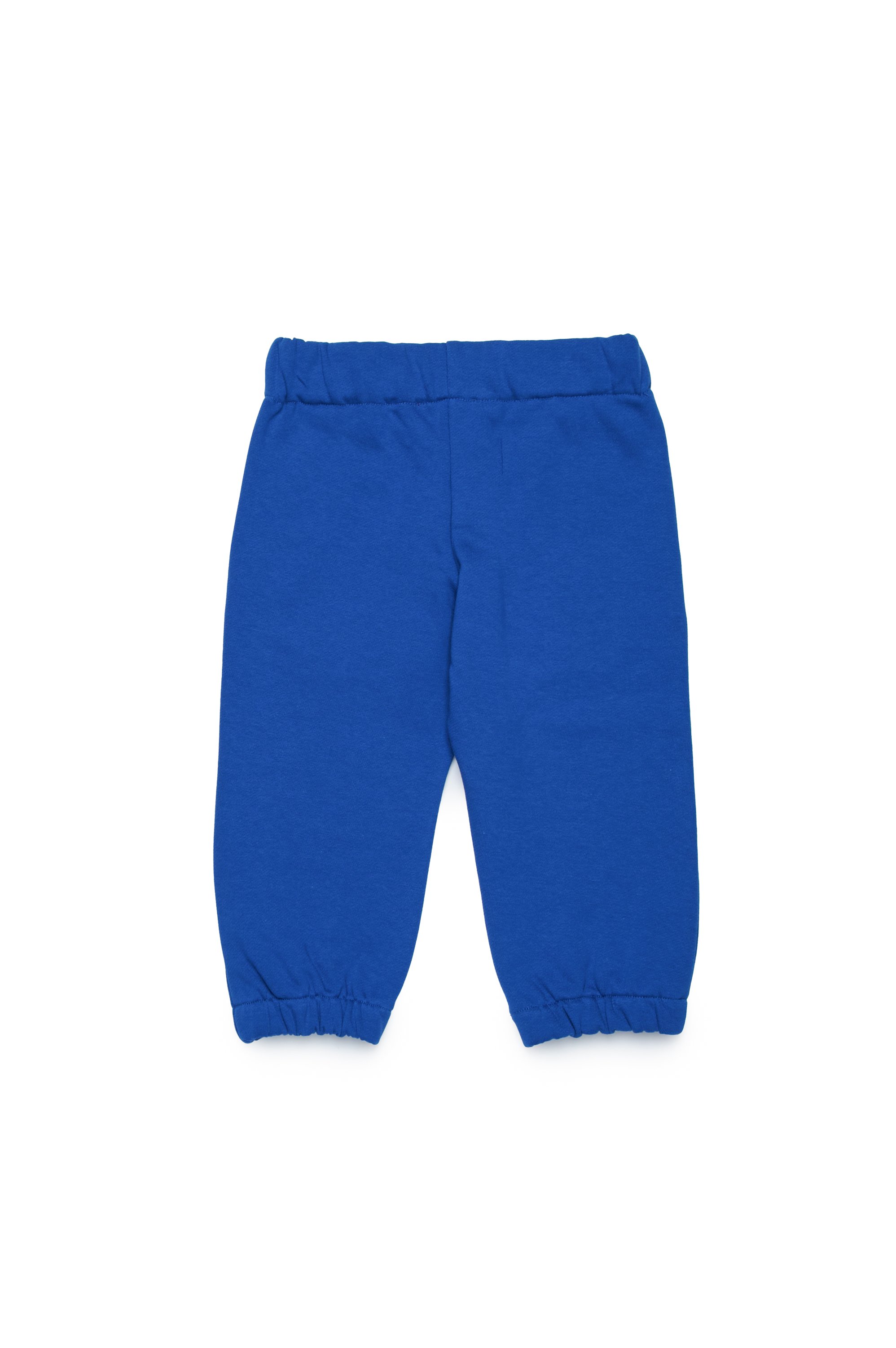 Diesel - PBASEB, Unisex Sweatpants with smudged logo in Blue - Image 2
