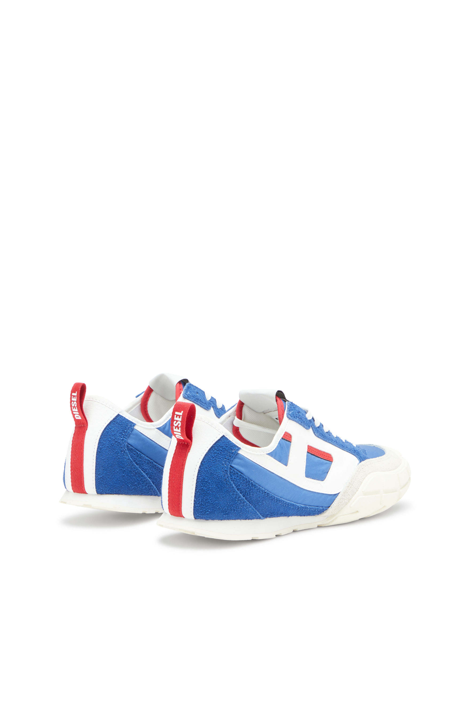 Diesel - S-PAGODHA LOW, Man's Sneakers in leather, suede and ripstop in null - 3