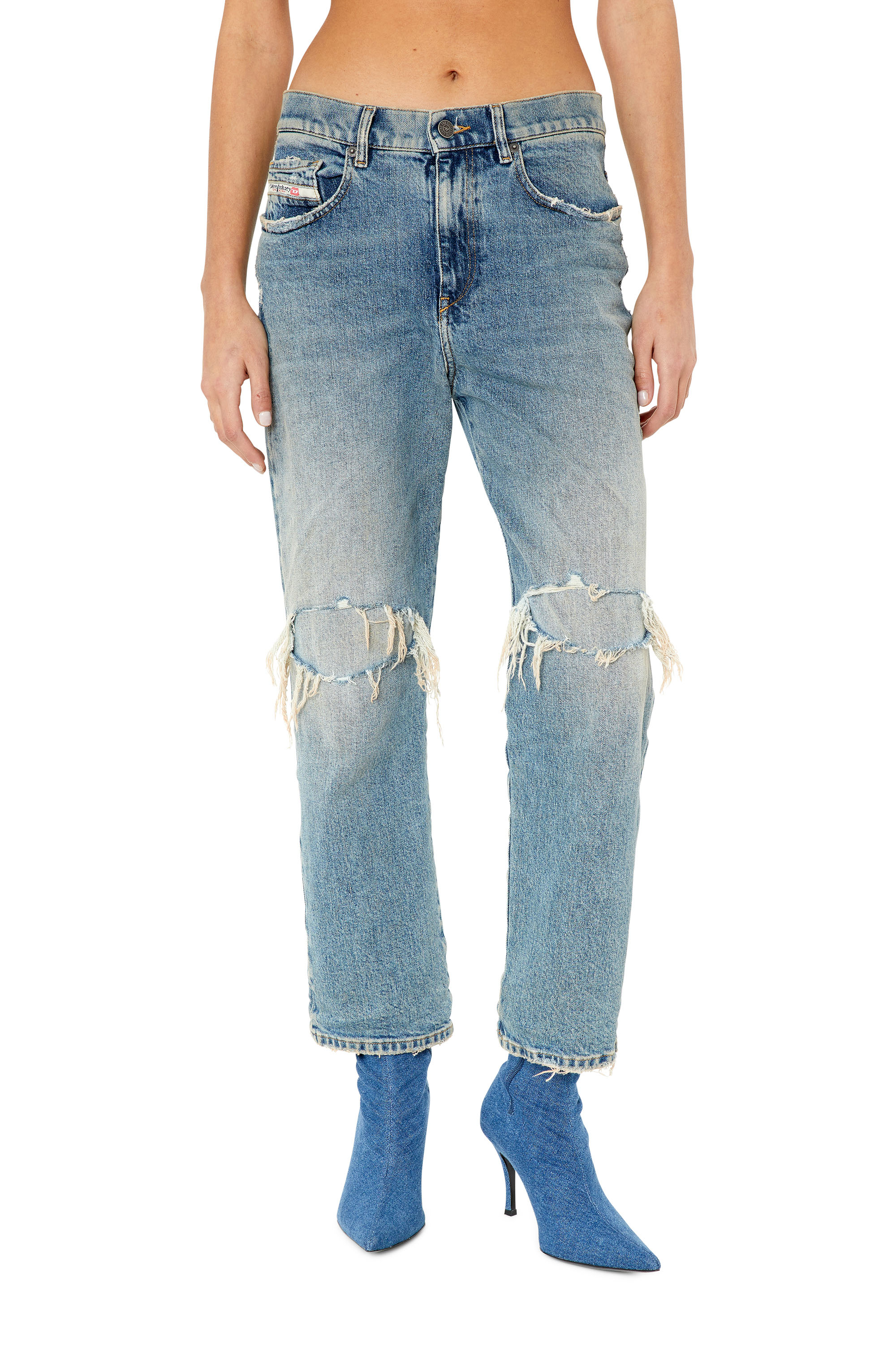 Diesel - Boyfriend Jeans 2016 D-Air 007M8, Medium blue - Image 1