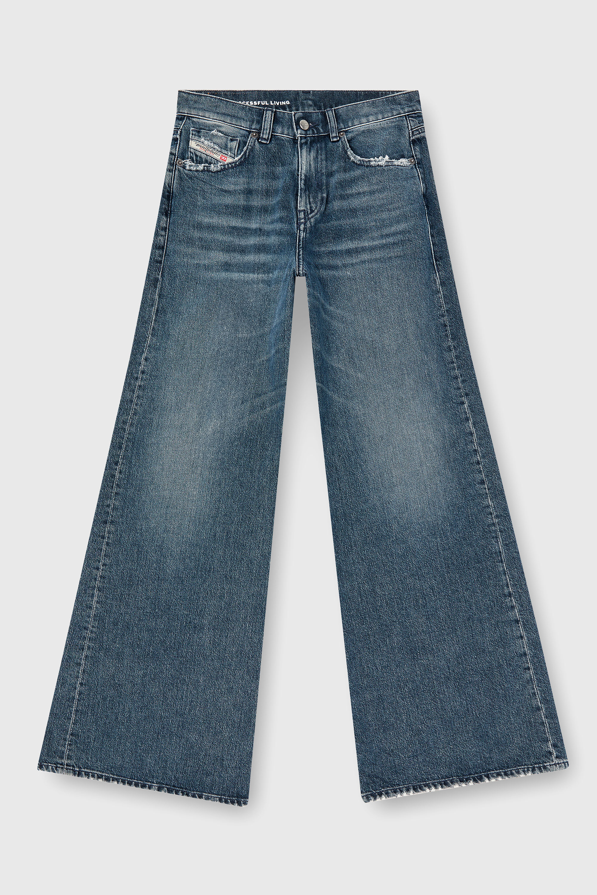 Diesel - Woman's Flare Jeans 1978 D-Akemi 007Y7, Medium blue - 4