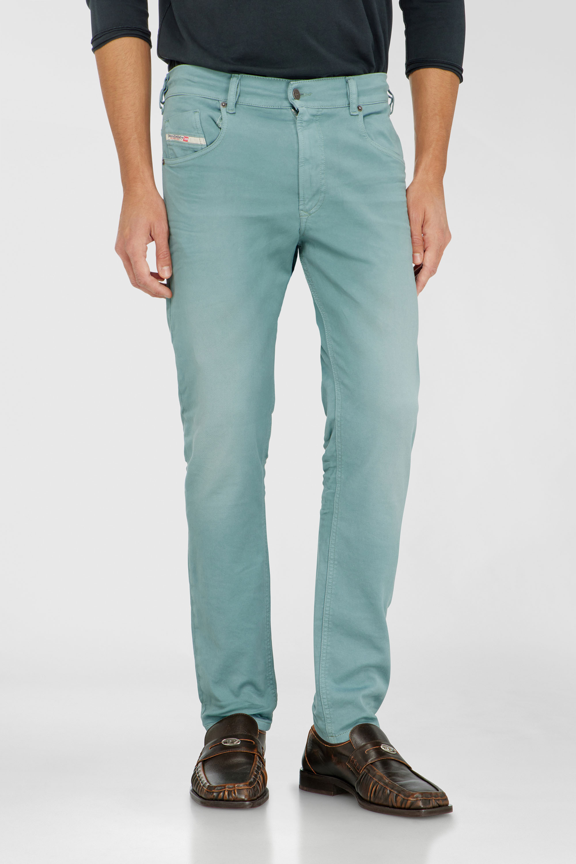 Diesel - Man's Regular 2032 D-Krooley-BW Joggjeans&reg; 0670M, Azure - 1