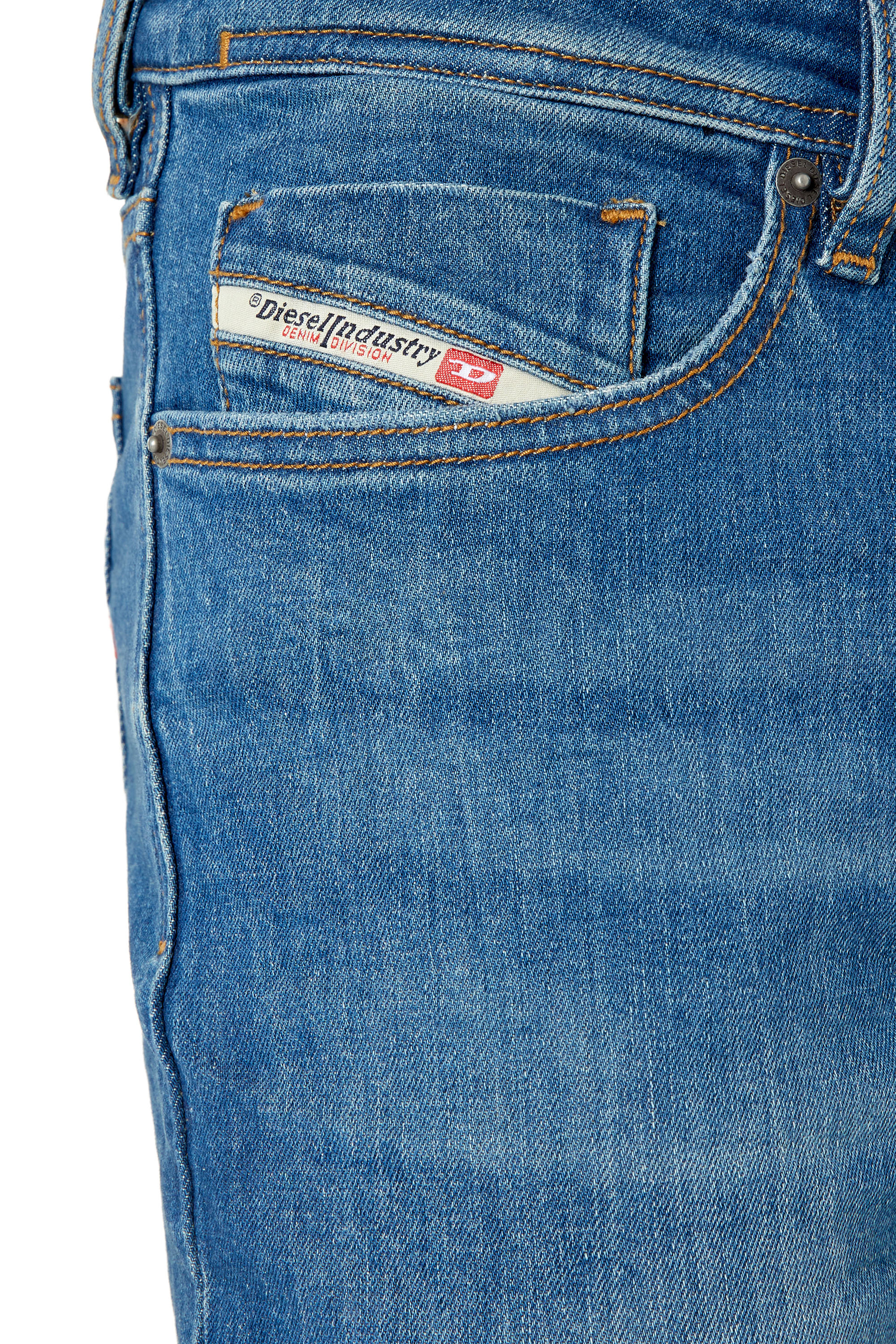 Diesel - 1979 Sleenker E09PK Skinny Jeans, Medium blue - Image 3