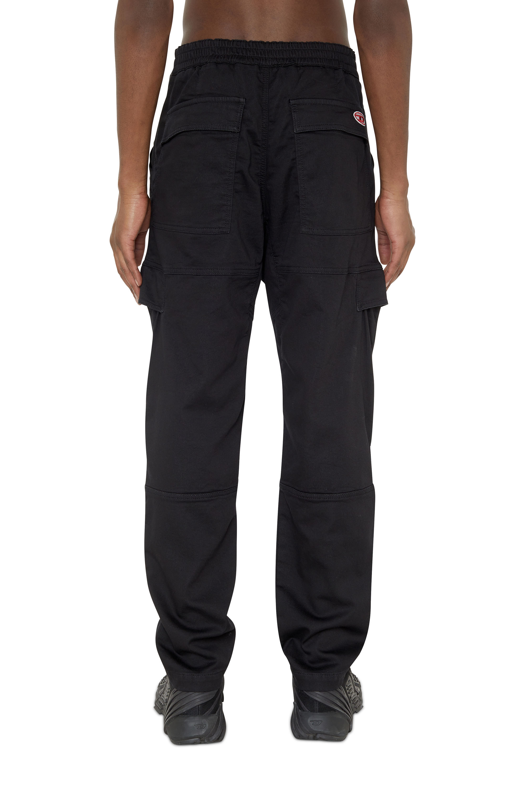 Diesel - Krooley JoggJeans® 069ZG Tapered, Black/Dark grey - Image 2