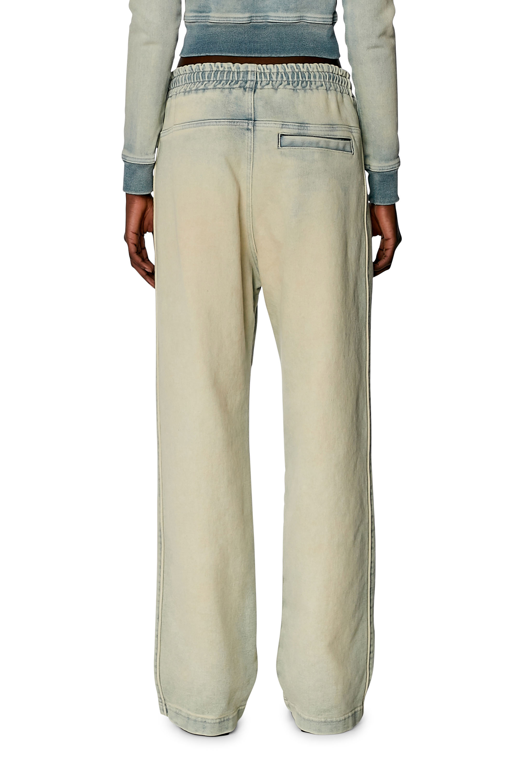 Diesel - Unisex's Relaxed D-Martyans Track Denim 068JX, Light Blue - 4