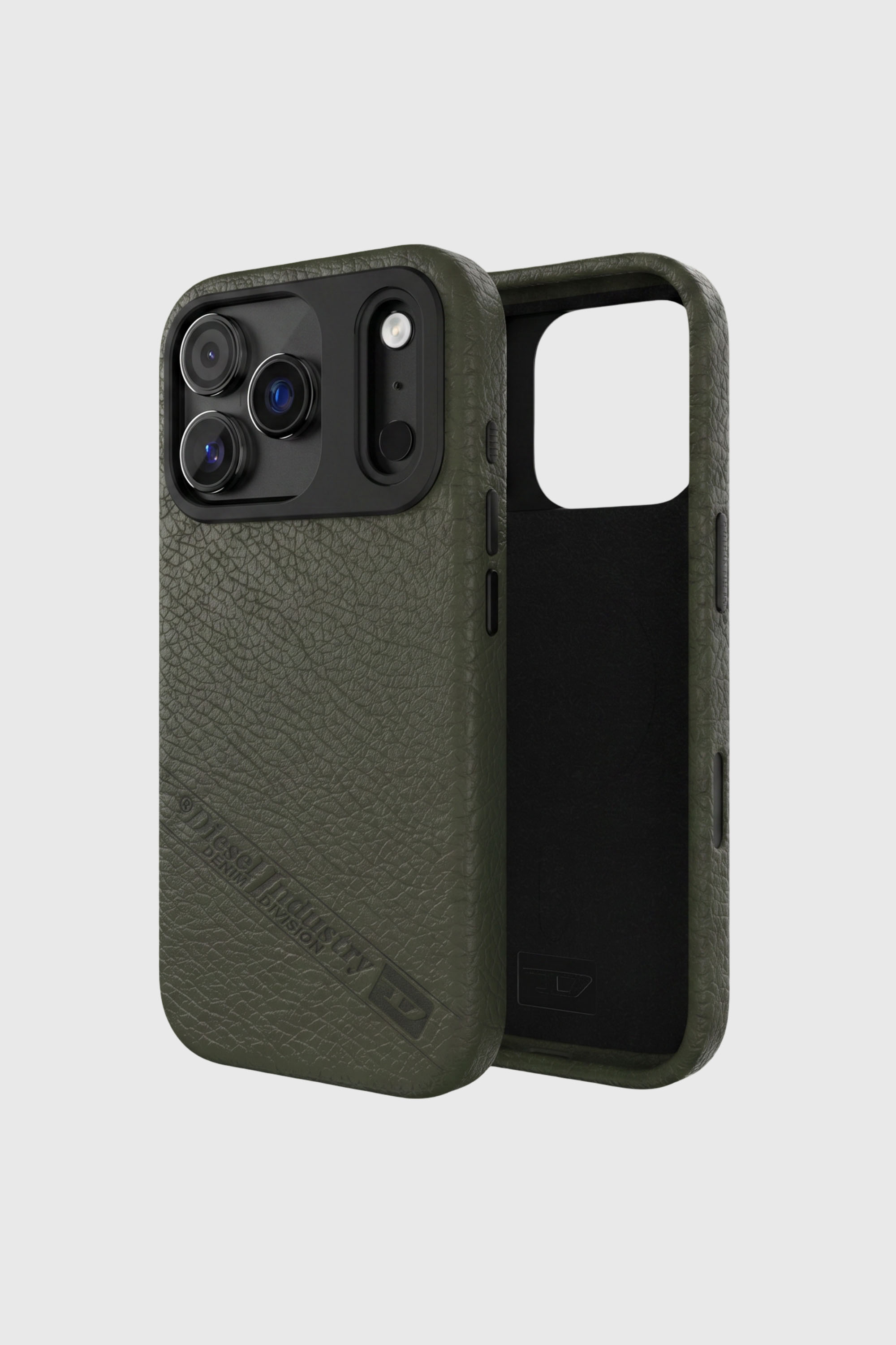 Diesel - 60647 MOULDED CASE, Unisex's Flag D case with MagSafe for iPhone 17 Pro in Dark Green - 1