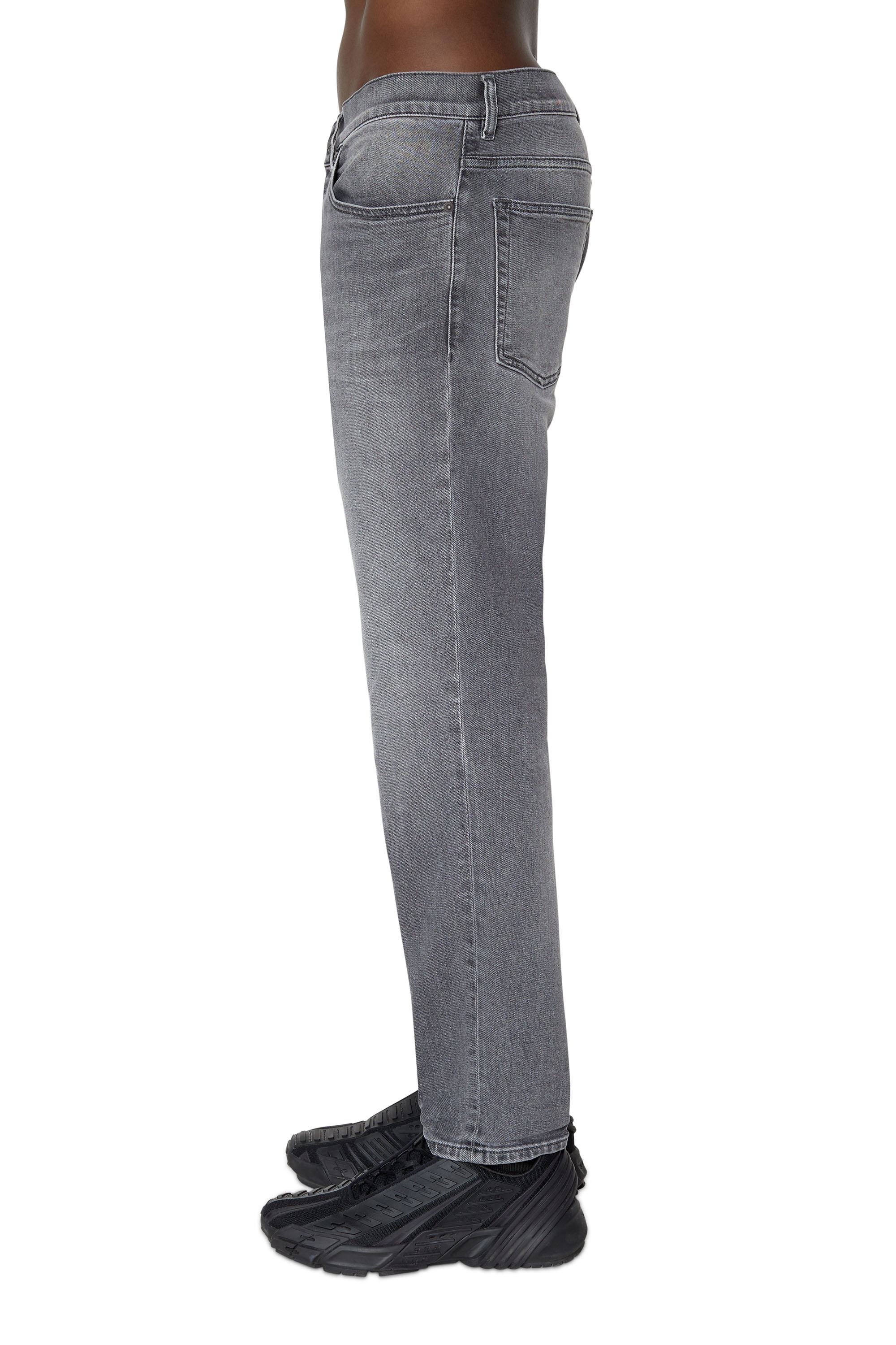 Diesel - 2005 D-Fining 09D50 Tapered Jeans, Black/Dark grey - Image 5