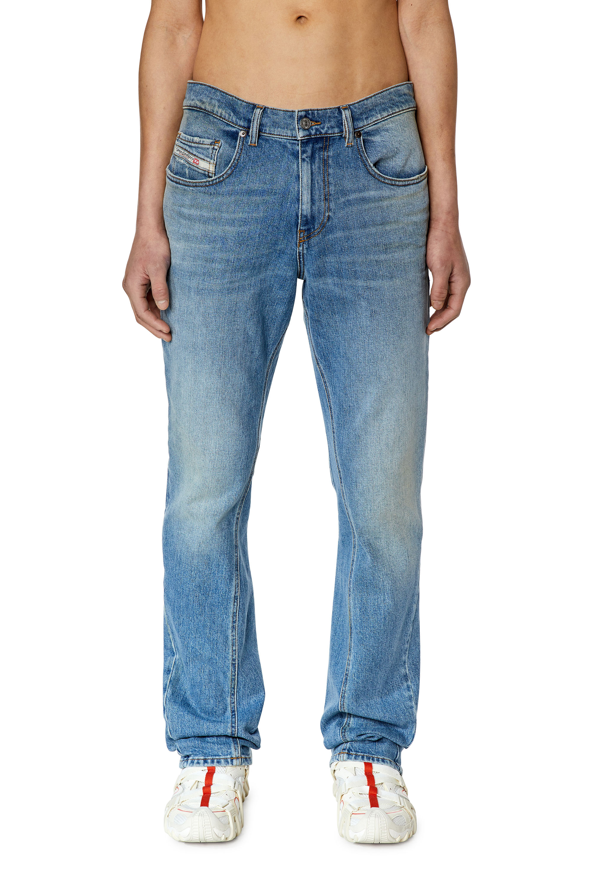 Diesel - 2021 D-Vocs 007L3 Bootcut Jeans, Light Blue - Image 1