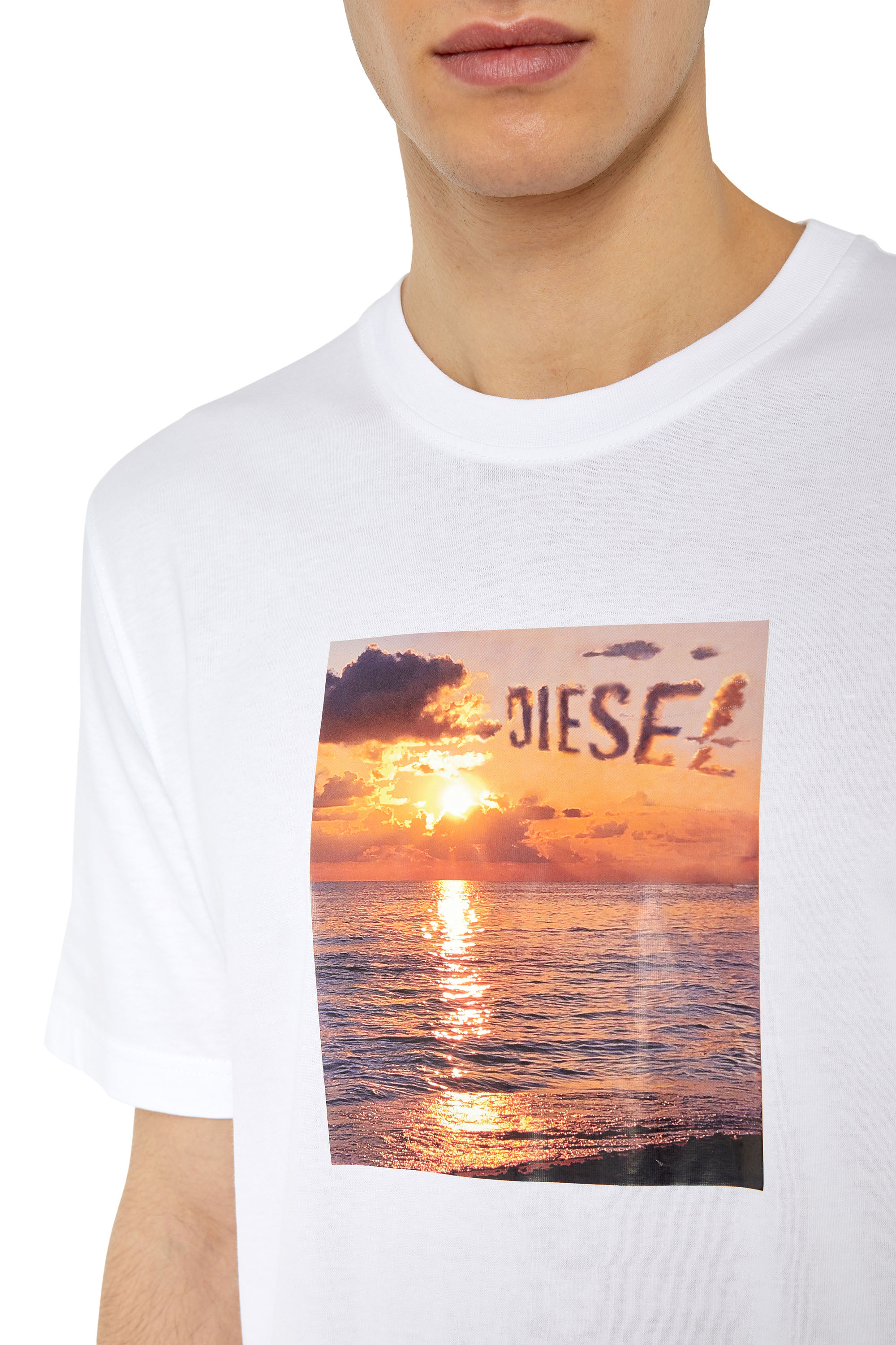 Diesel - T-JUST-G24, White - Image 3