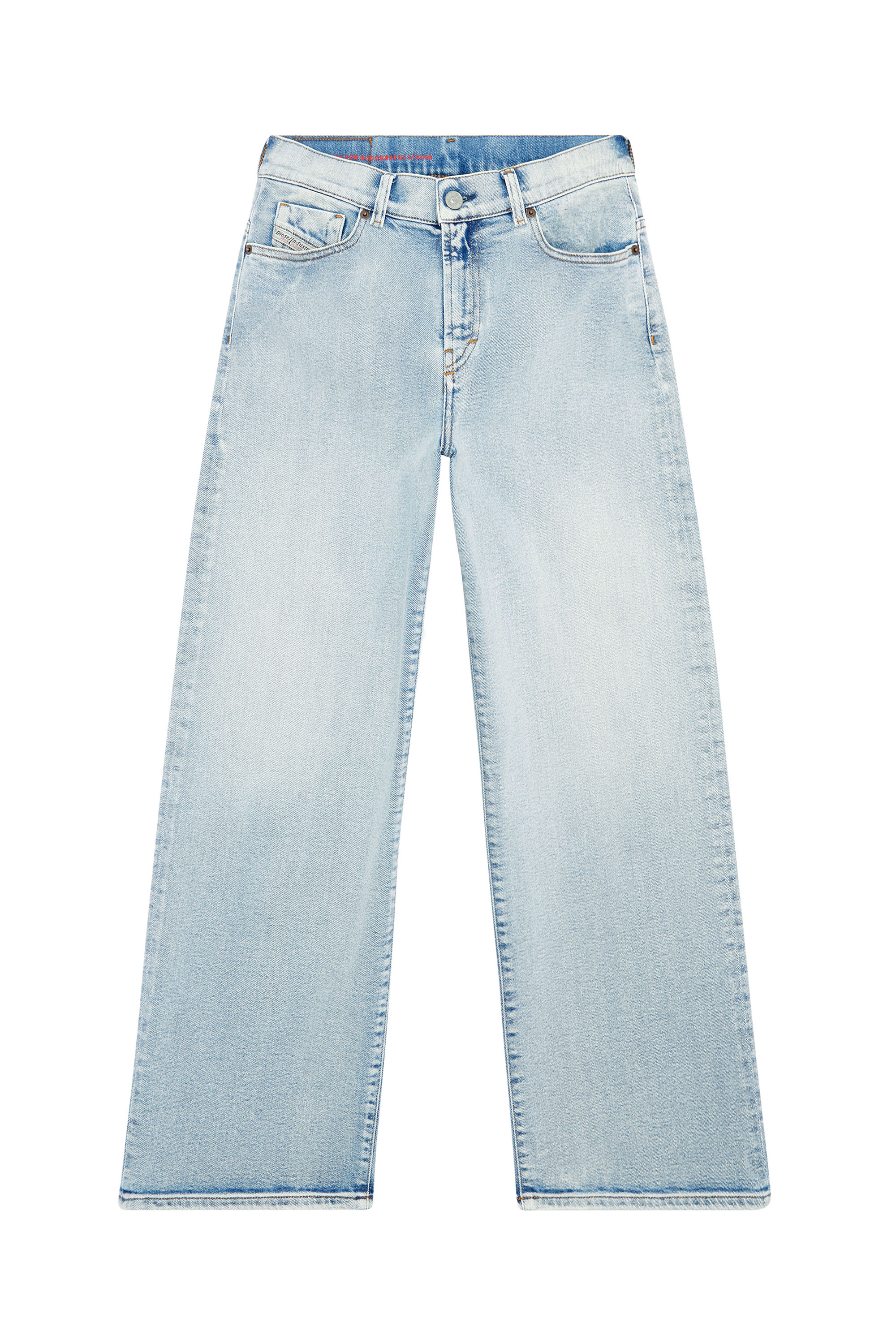 Diesel - 2000 9C08L Bootcut and Flare Jeans, Light Blue - Image 5
