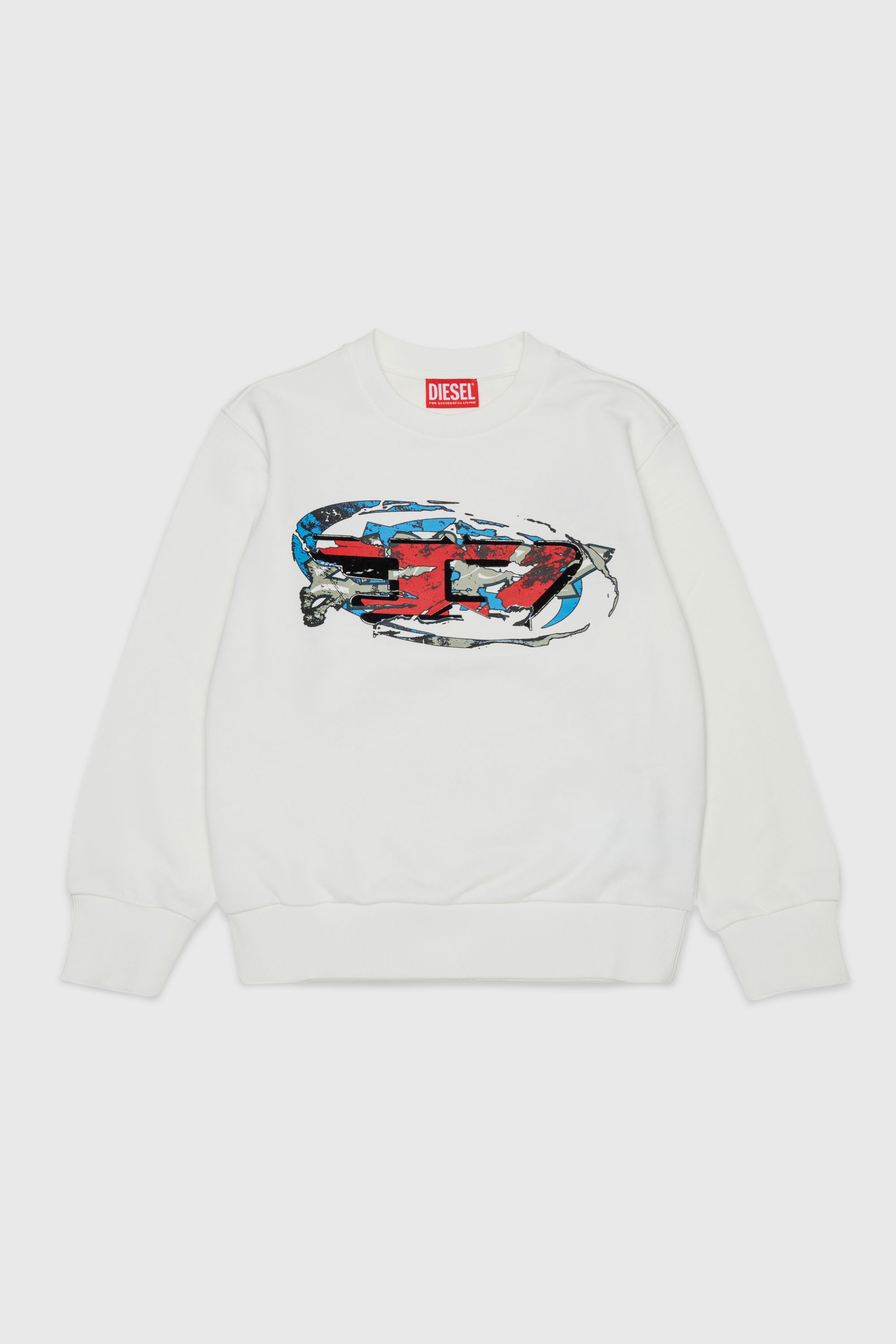 Sweatshirt with Oval D graphic print