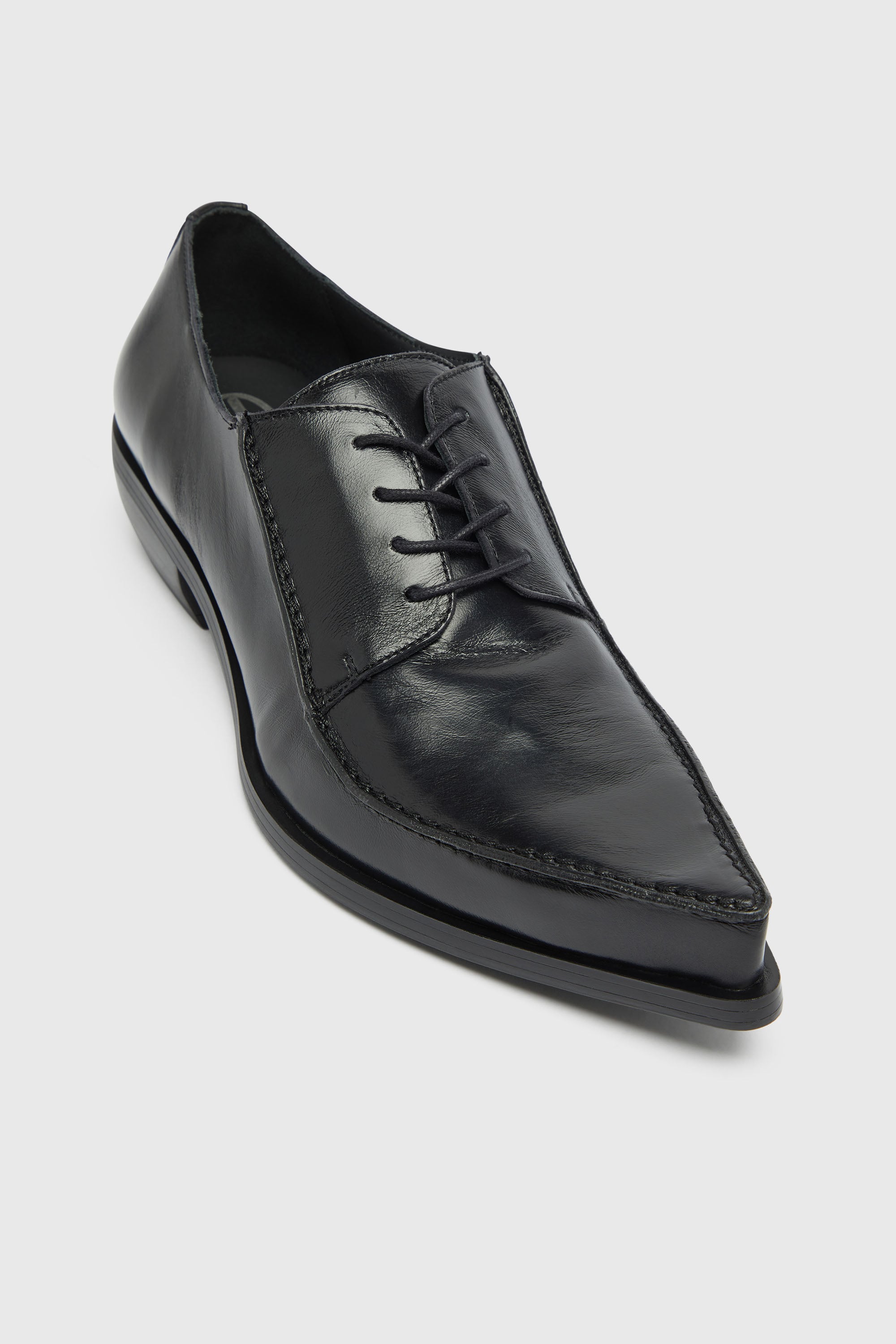 Diesel - D-FRIDO-30-SC, Man's D-Frido-Derby shoes in leather in null - 6