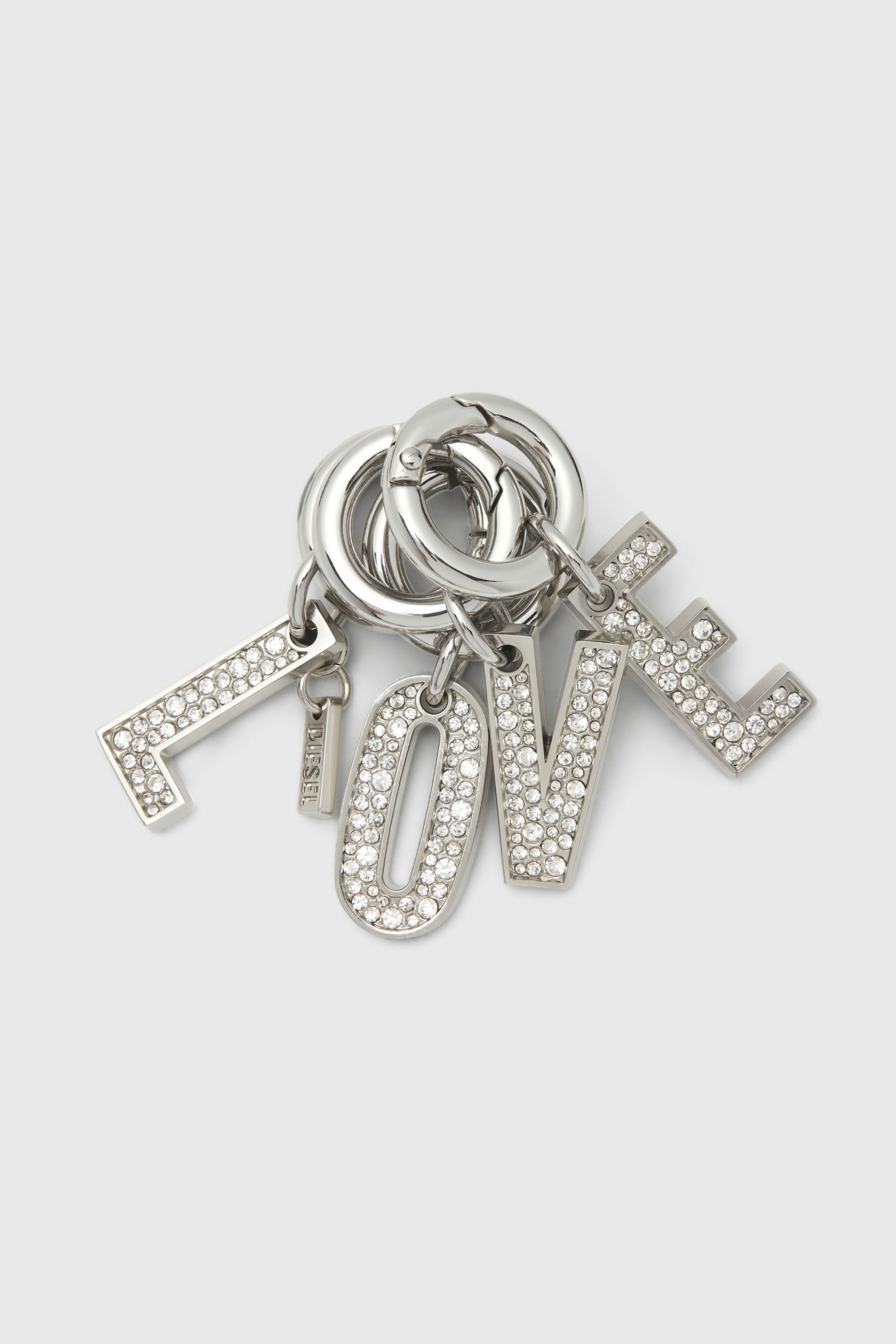 Charms with LOVE lettering