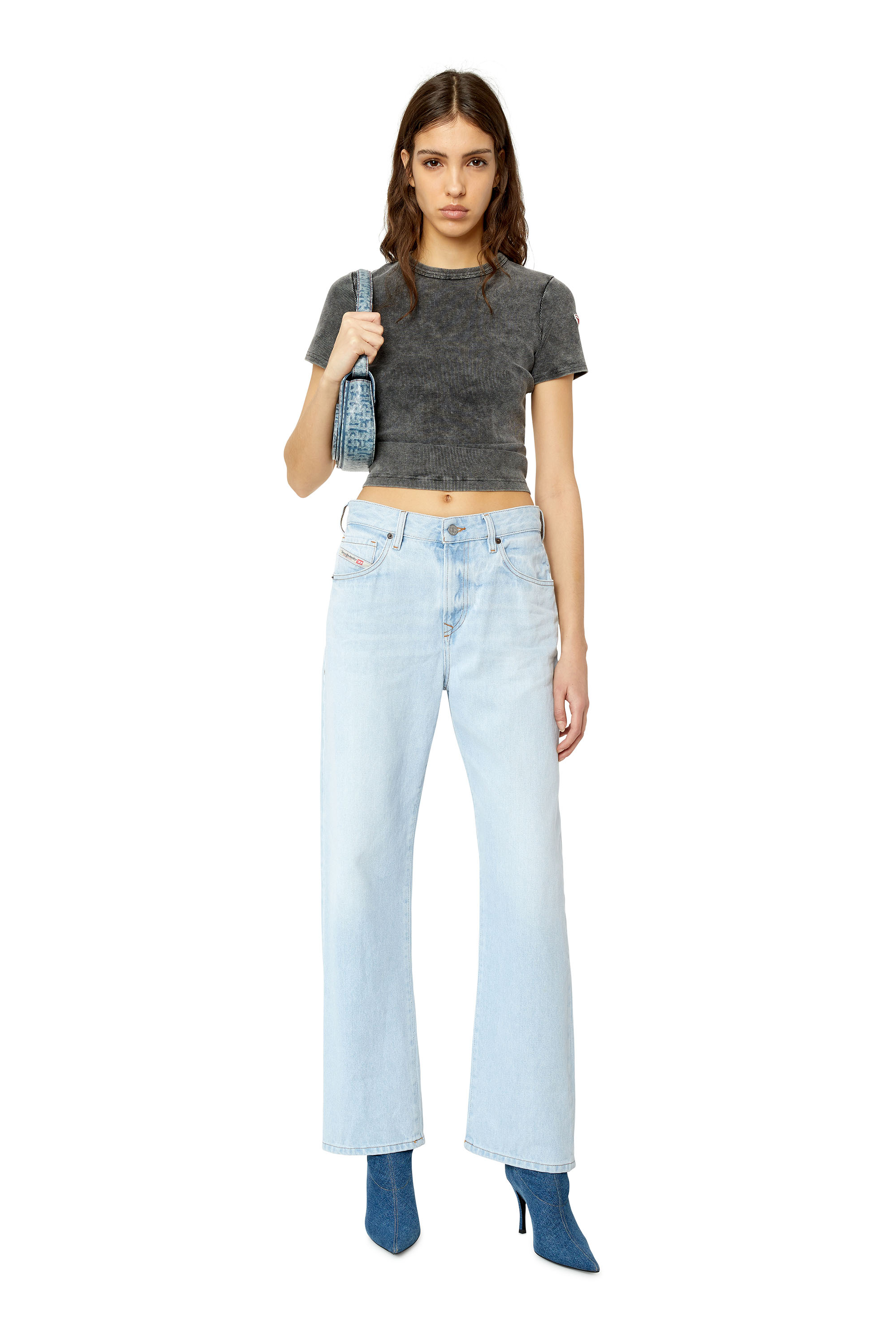 Diesel - Straight Jeans 1999 D-Reggy 007L4, Light Blue - Image 4