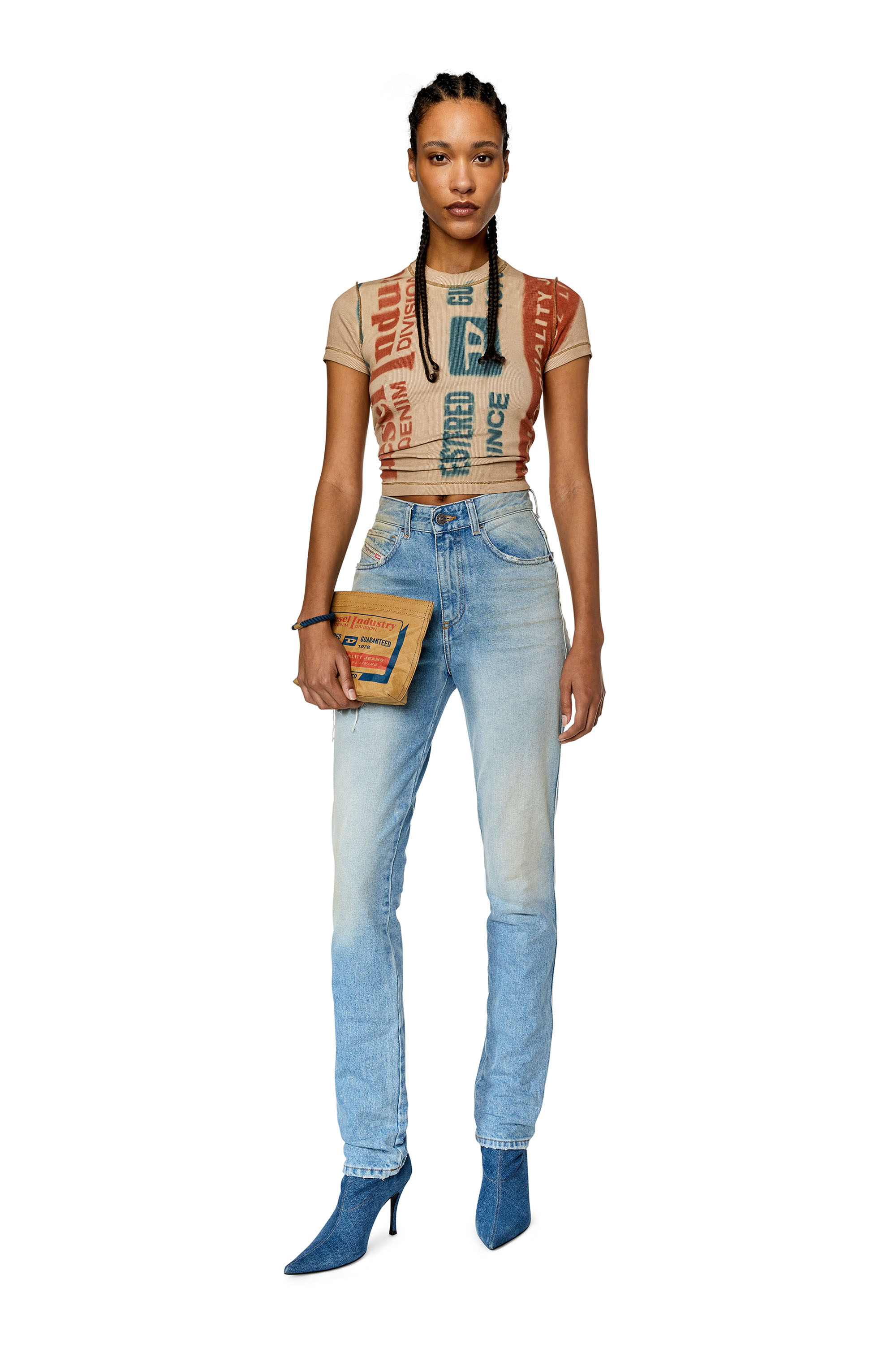 Diesel - 1994 09F15 Straight Jeans, Light Blue - Image 4
