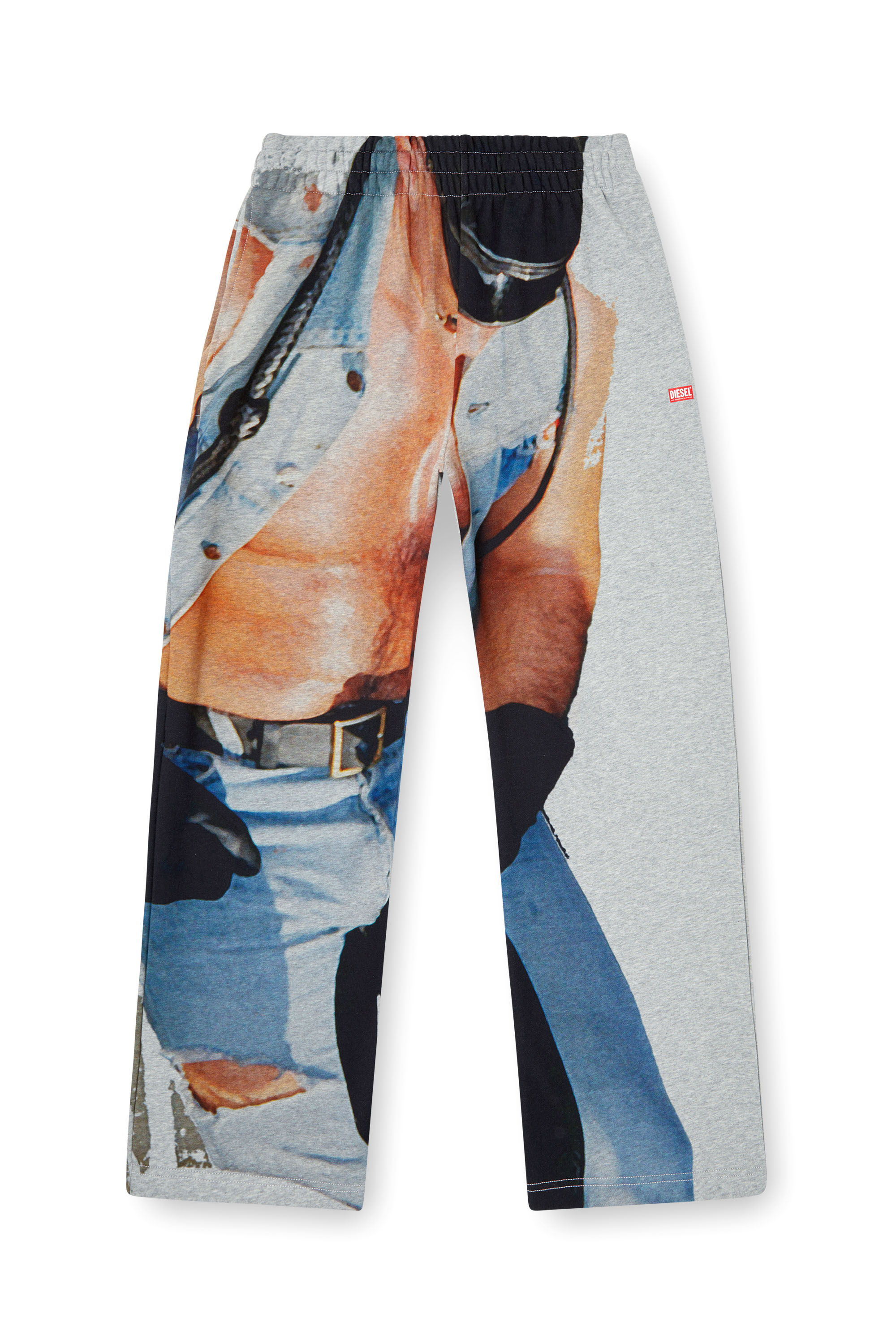 Diesel - PR-P-MARTAINS-TOM25, Unisex's Sweatpants with graphic print in Grey - 4