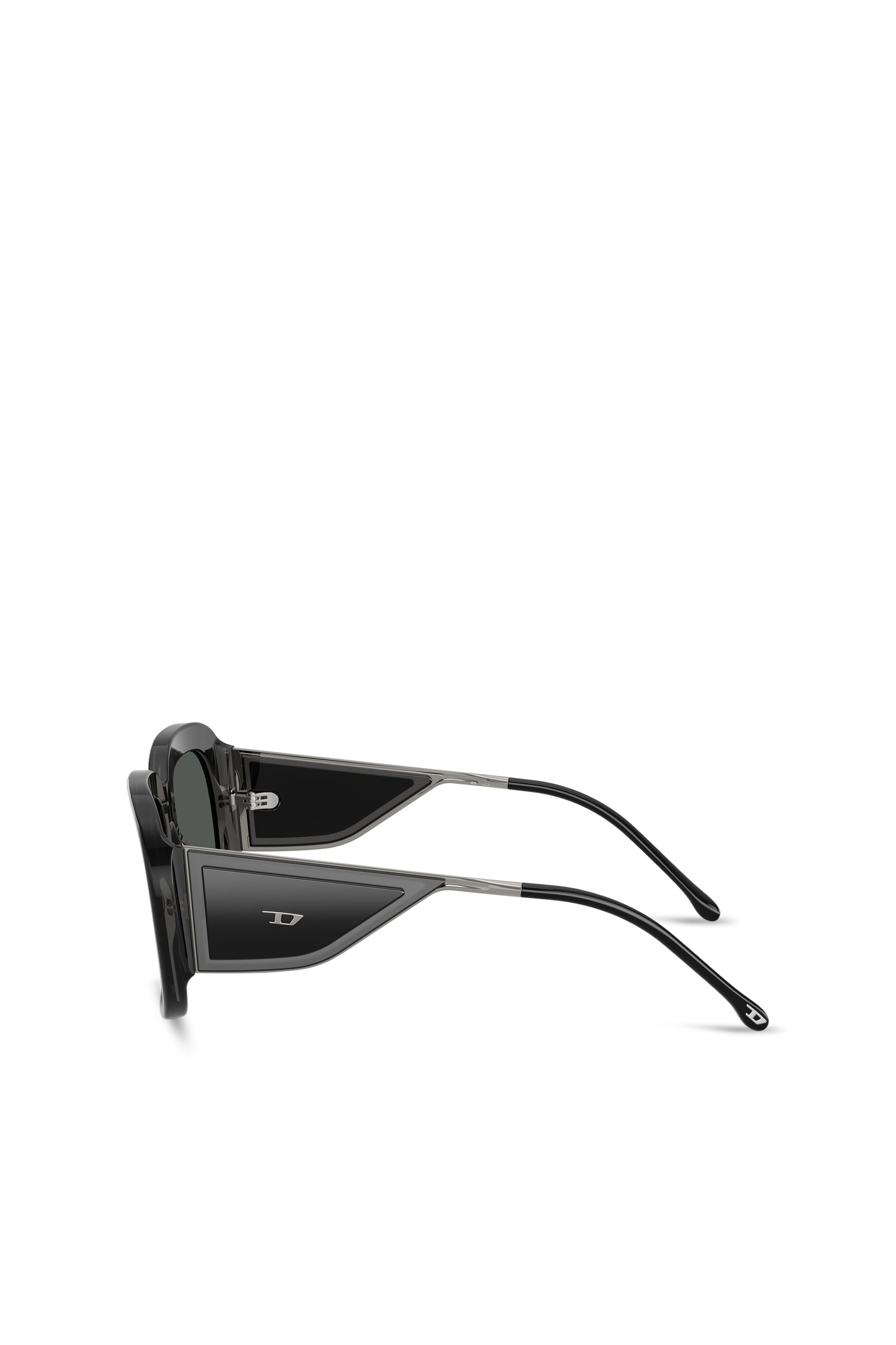 Diesel - 0DL2015U, Unisex's Square sunglasses in Black - 3