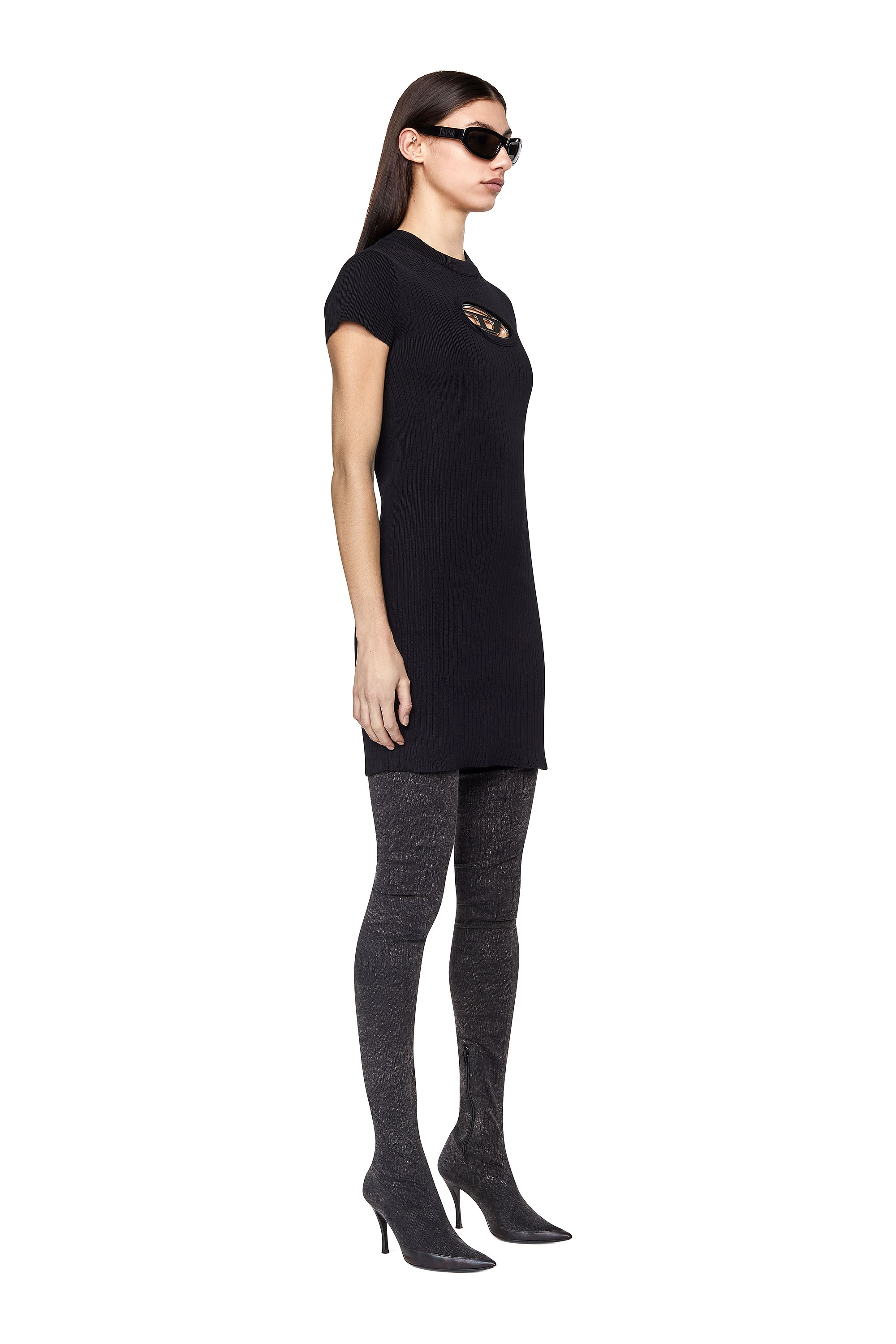 Diesel - M-DESMOINES DRESS, Black - Image 4