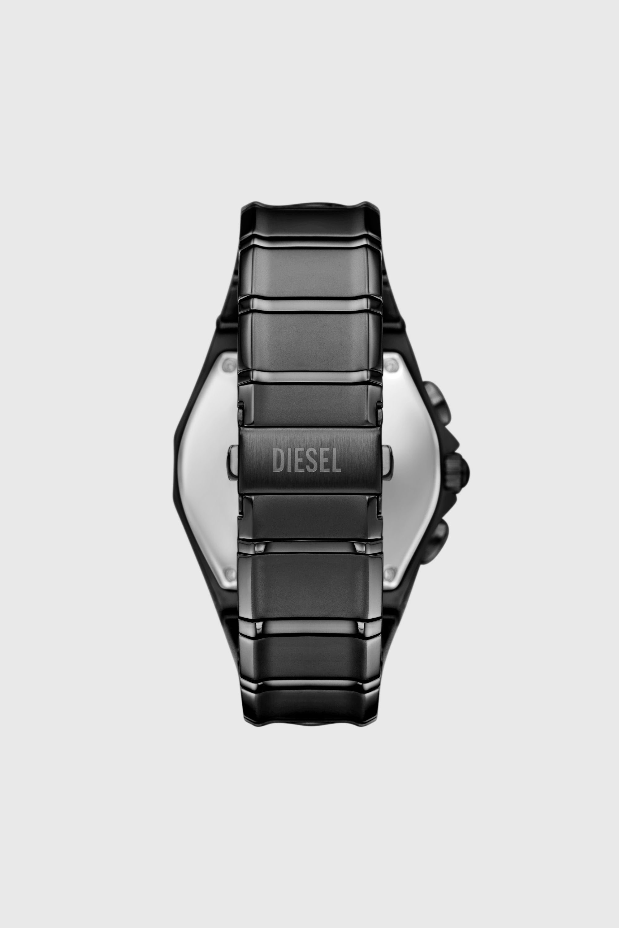 Diesel - DZ4696 WATCH, Man's D-Curve black stainless steel watch in Black - 2